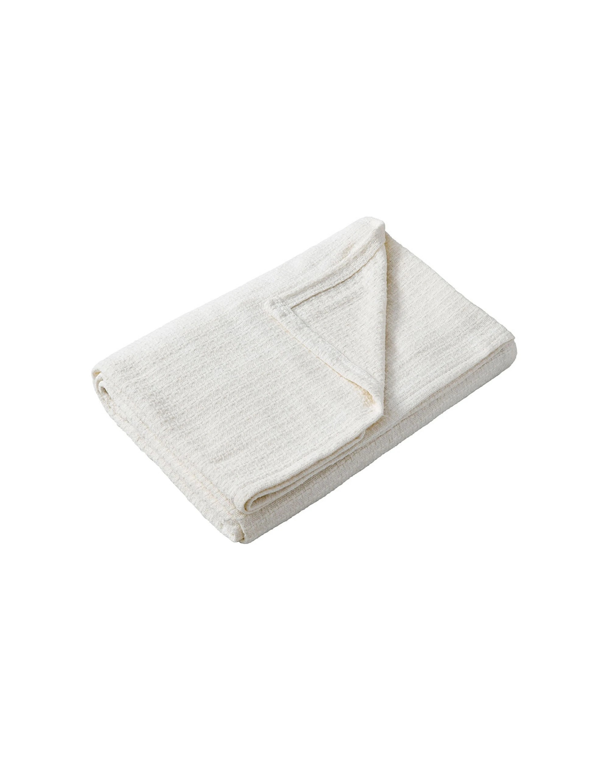 1 Jason Cotton Basketweave Pattern Blanket Durable Soft - Natural, 1 of 1