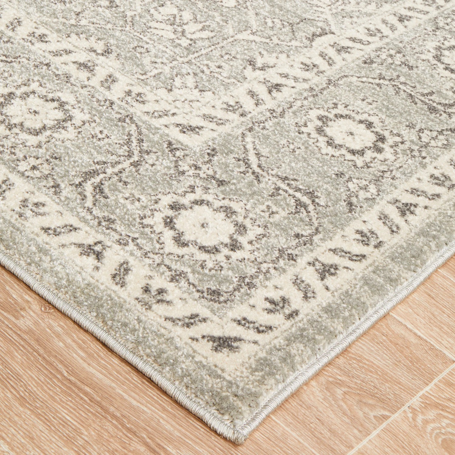 5 Common Ground Rugs Encore 261 230x160cm - Medium Power Loomed Pet Friendly Floor Rug - Silver, 5 of 8