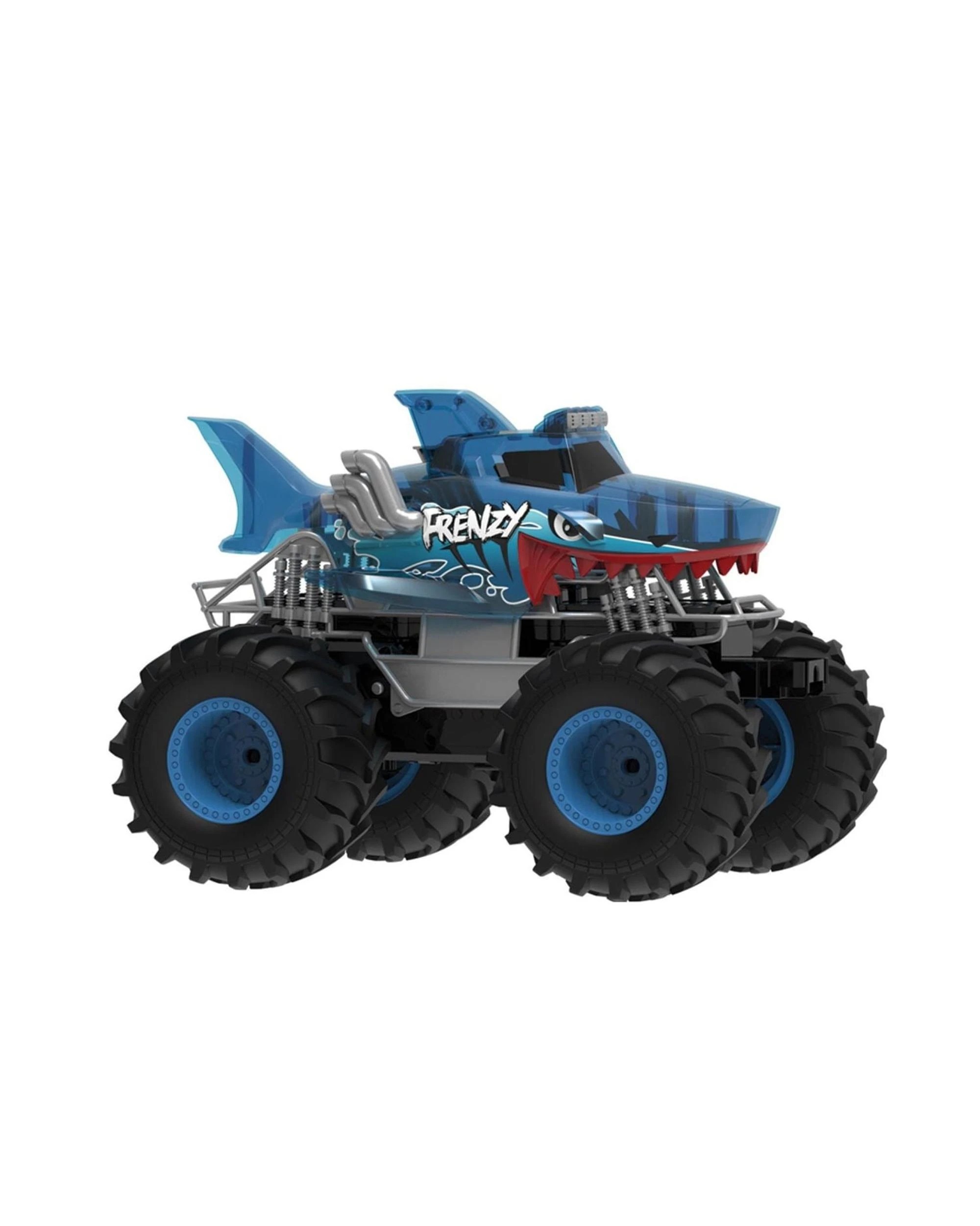 3 Revolt RC Radio Control Amphibious Shark Wheelie Monster, 3 of 5