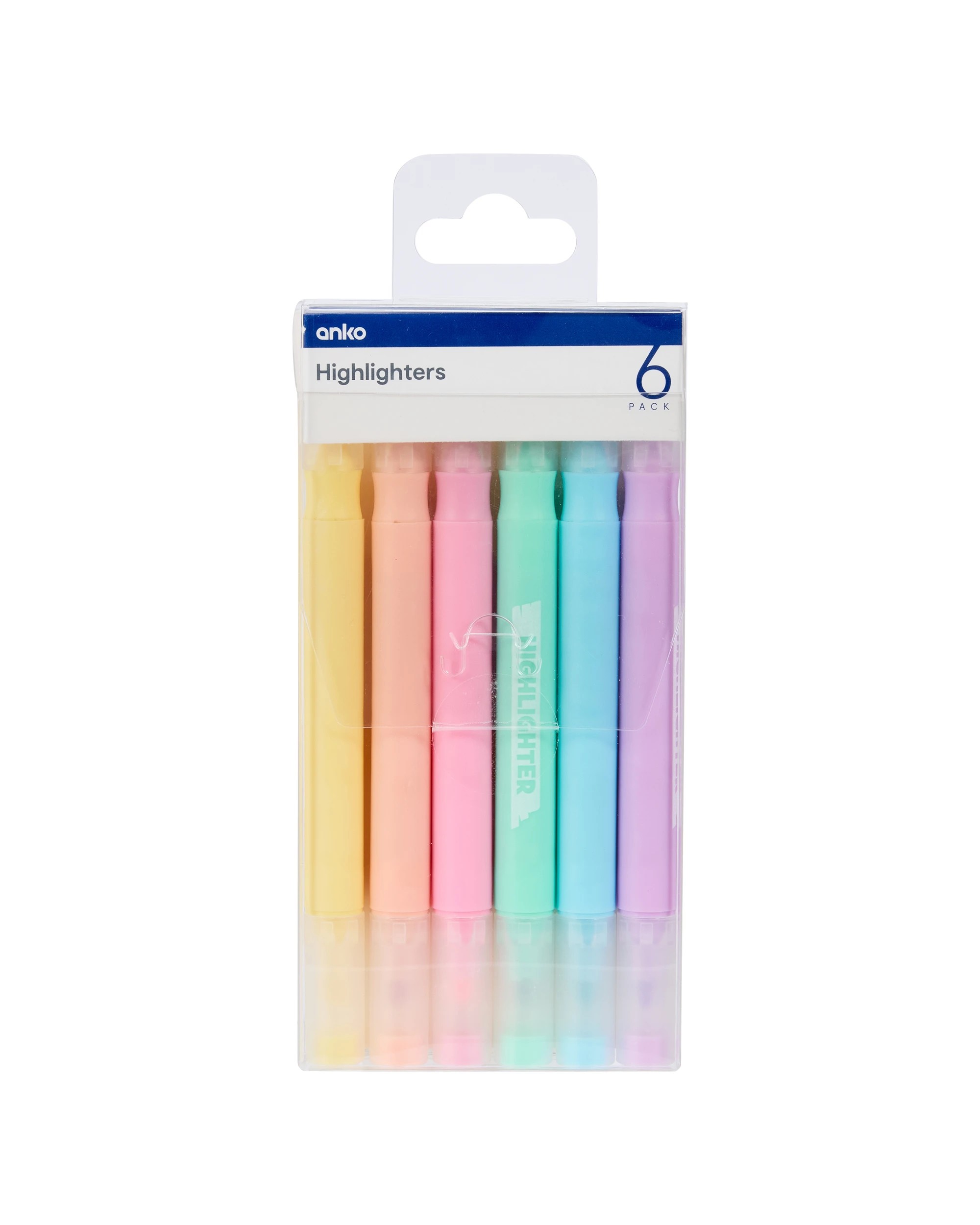 1 6 Pack Highlighters, 1 of 6