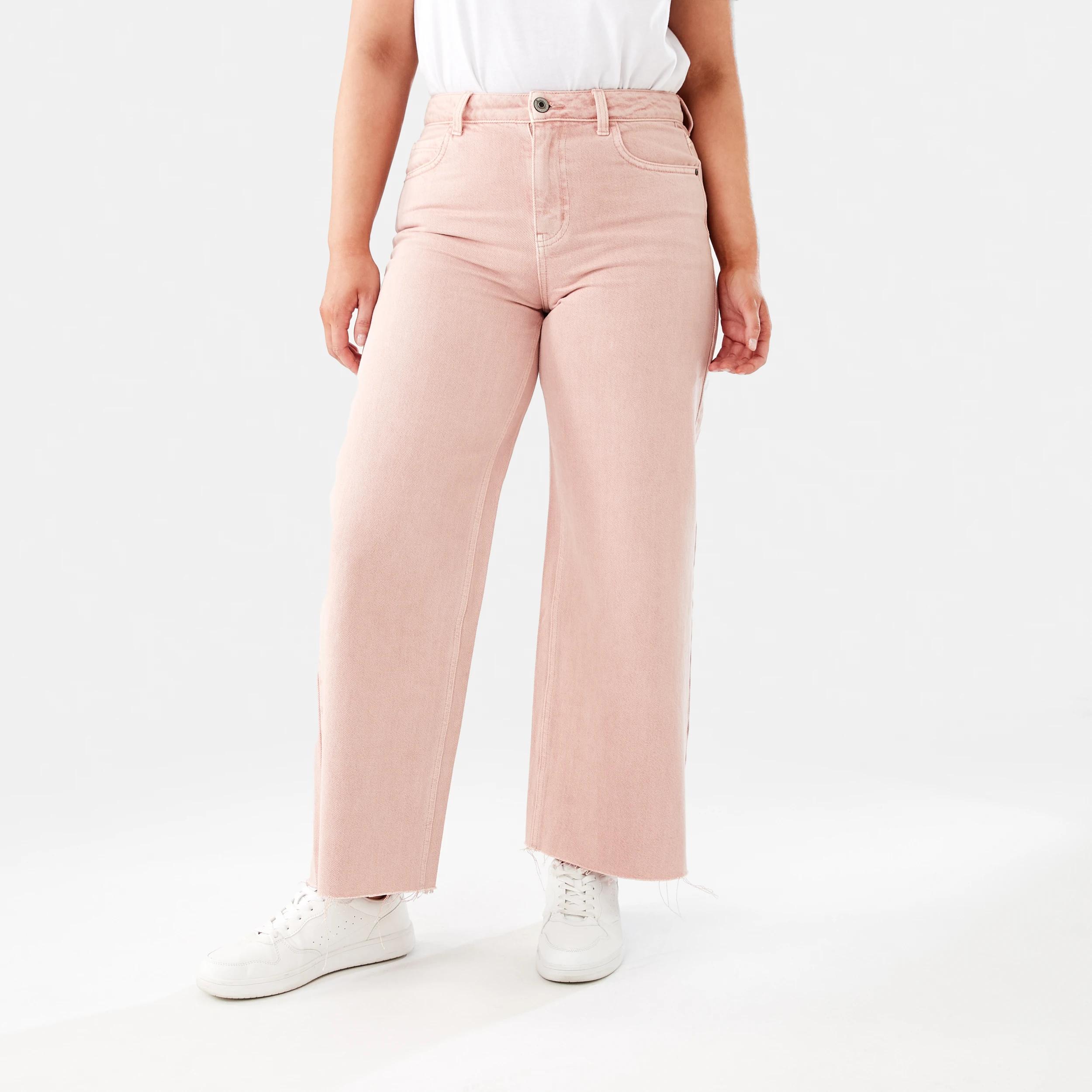 1 Wide Leg Raw Hem Jeans Ropinden, 1 of 9