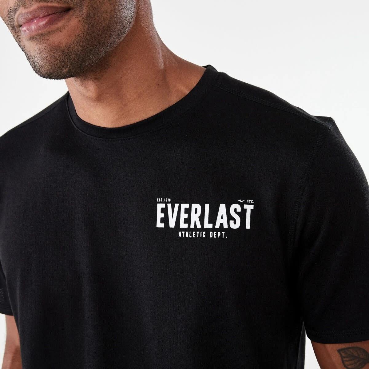 5 Everlast Mens Mesh T-shirt Black, 5 of 7