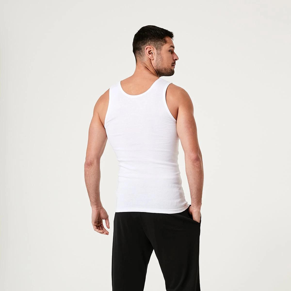 3 3 Pack Singlets White, 3 of 7