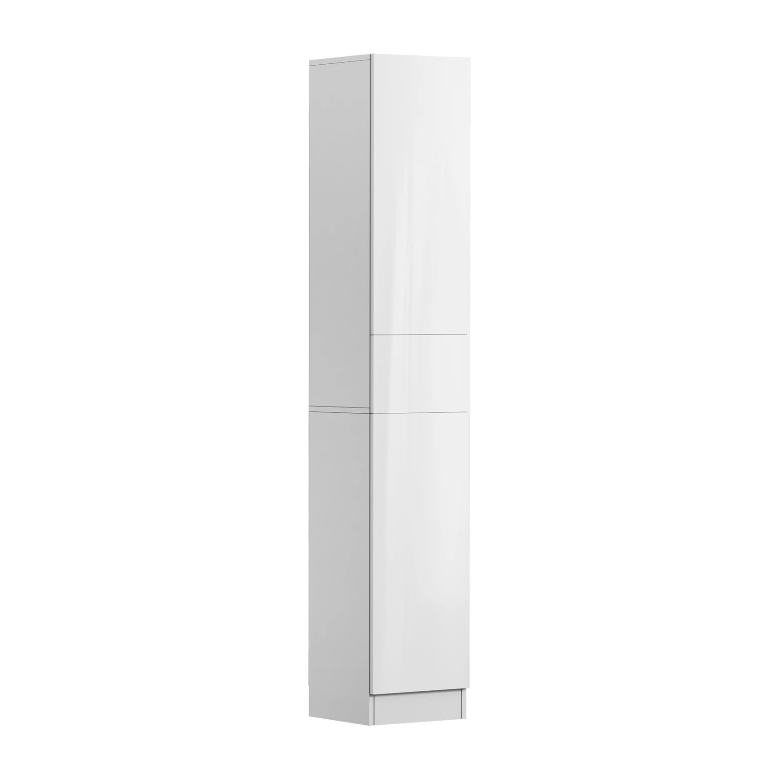 7 Oikiture Tall Bathroom Cabinet Storage Laundry Slim Toilet Floor Cupboard - White, 7 of 10