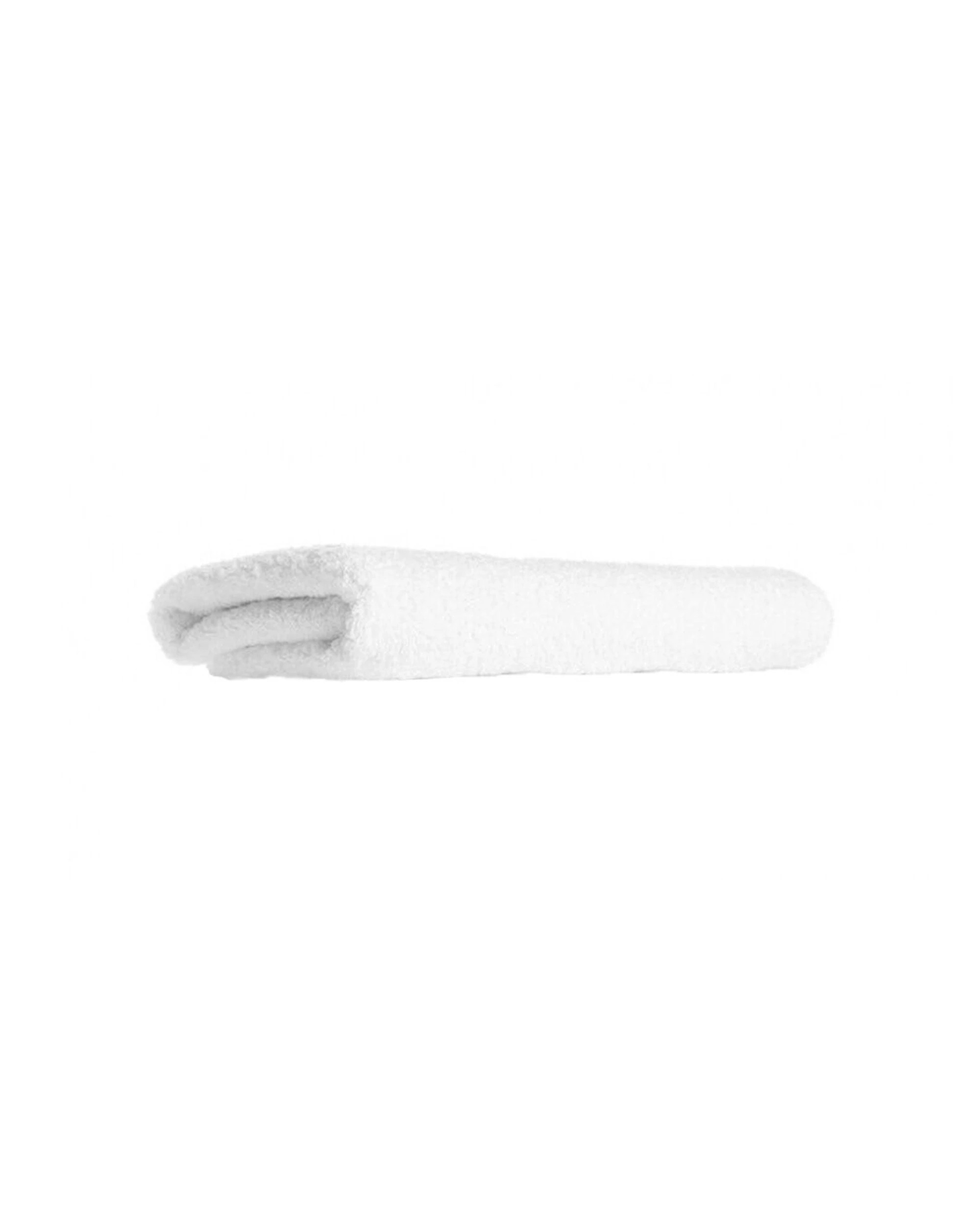 1 Jason Commercial Astor Bath Mat 50x80cm 100 Percent Terry Cotton - White, 1 of 4