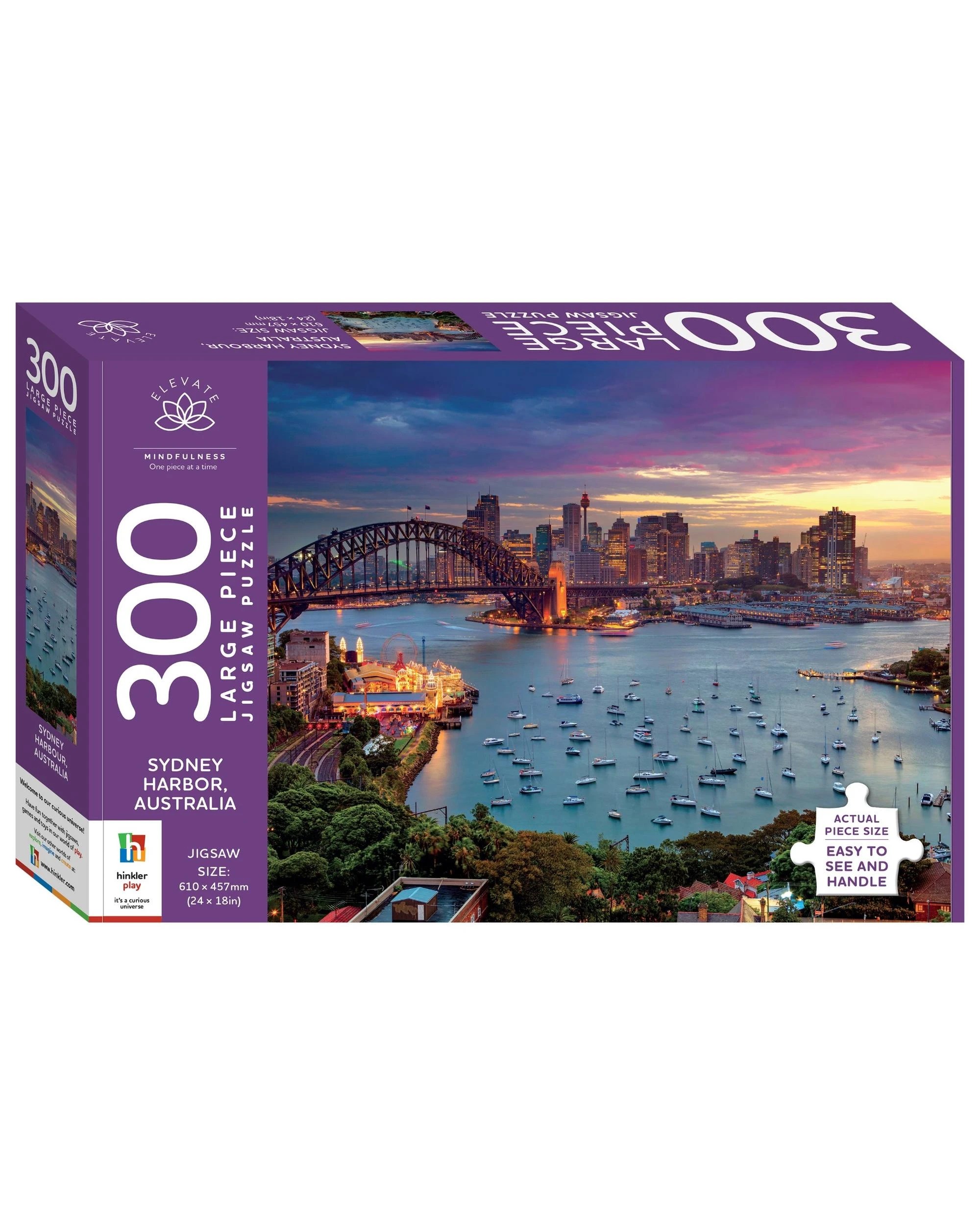 1 Hinkler Elevate Sydney Harbour Australia 300 Piece Puzzle, 1 of 4