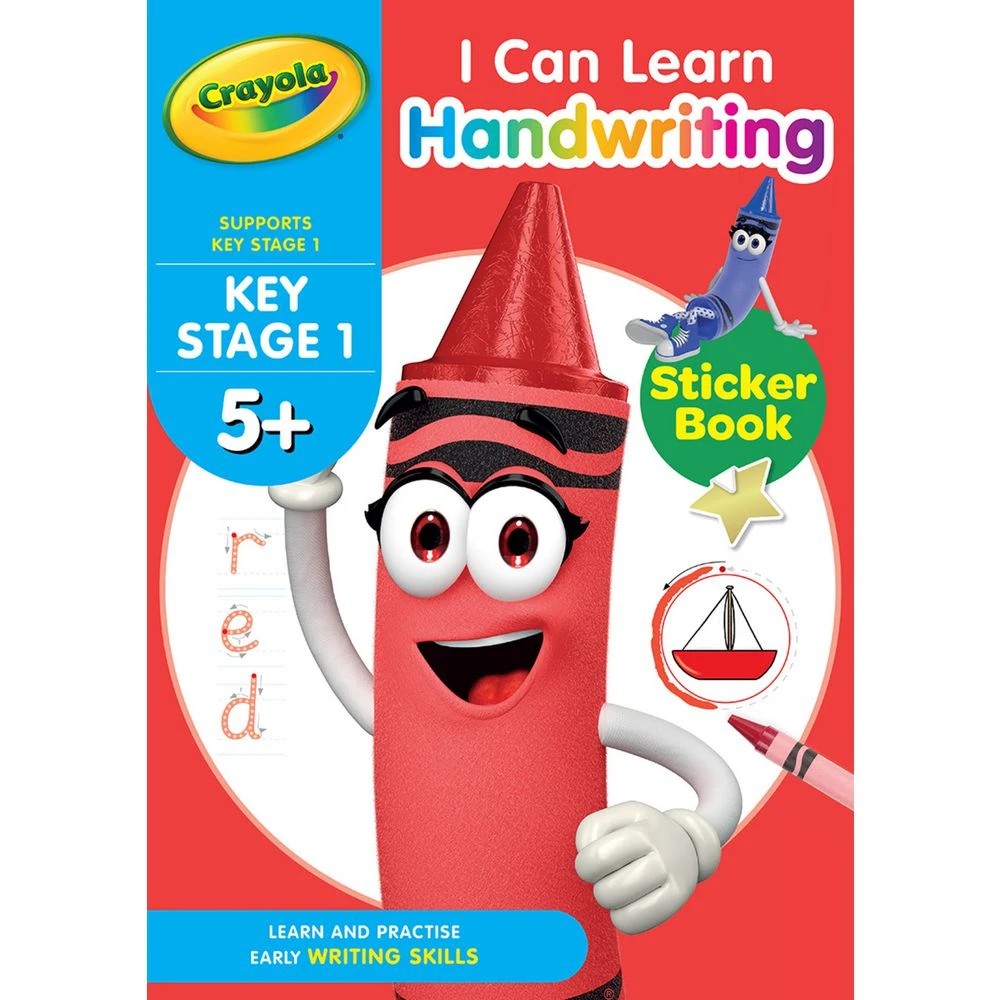 1 Crayola Early Years 5+: I Can Get Learn Handwriting 32 Pages, 1 of 2