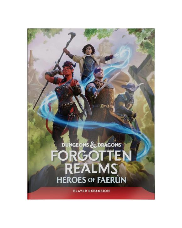 Dungeons and Dragons Forgotten Realms Heroes of Faerun Player Expansion - Standard Cover