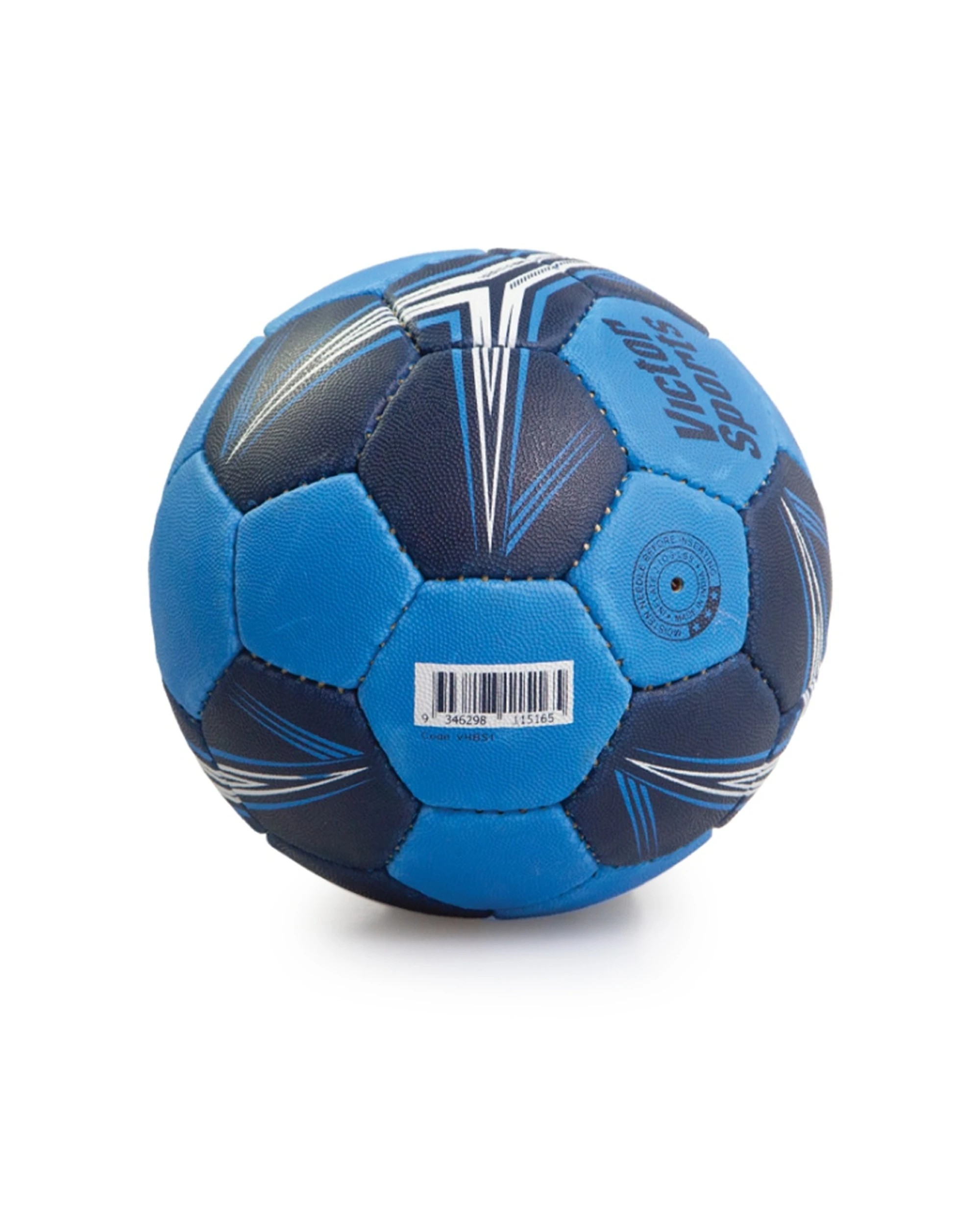 3 Victor Sports Handball Synthetic Official Weight Soft Touch Size 1 - Blue, 3 of 3