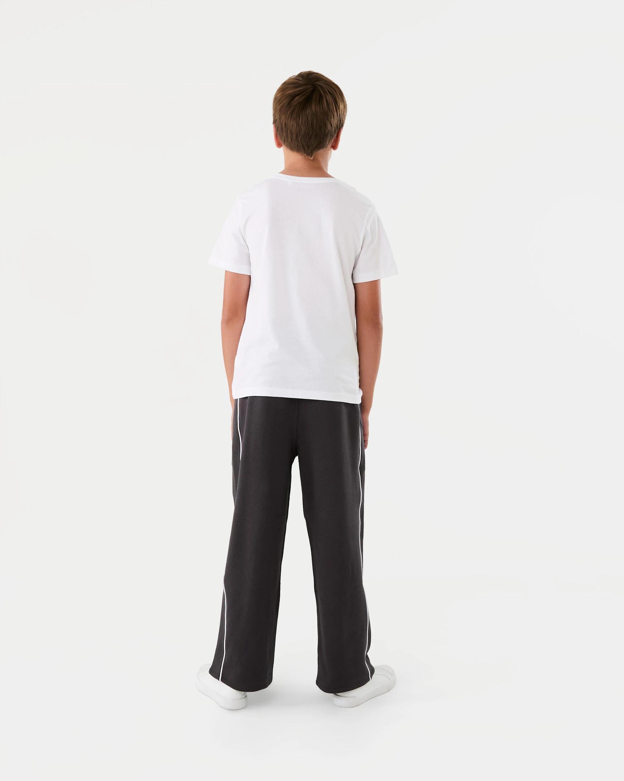7 Panelled Trackpants Blk Sand, 7 of 7