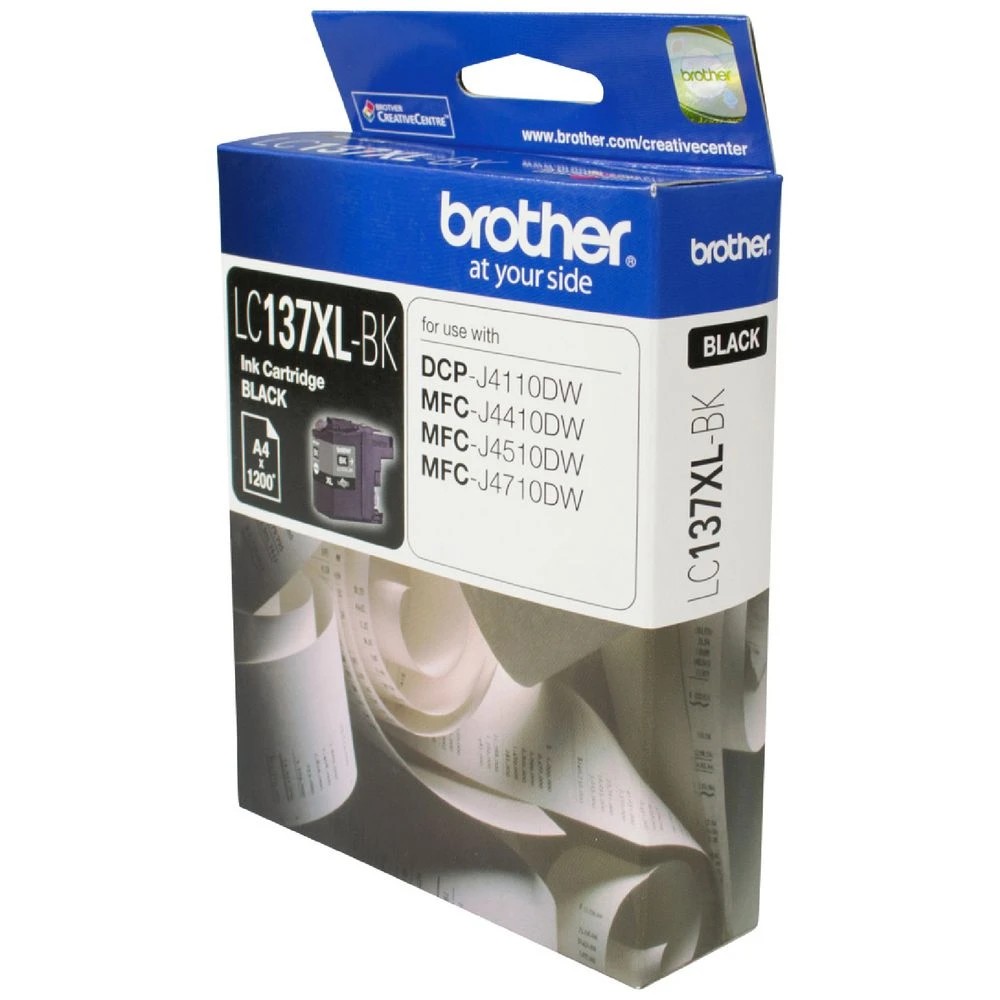 2 Brother LC 137XL Ink Cartridge Black, 2 of 2