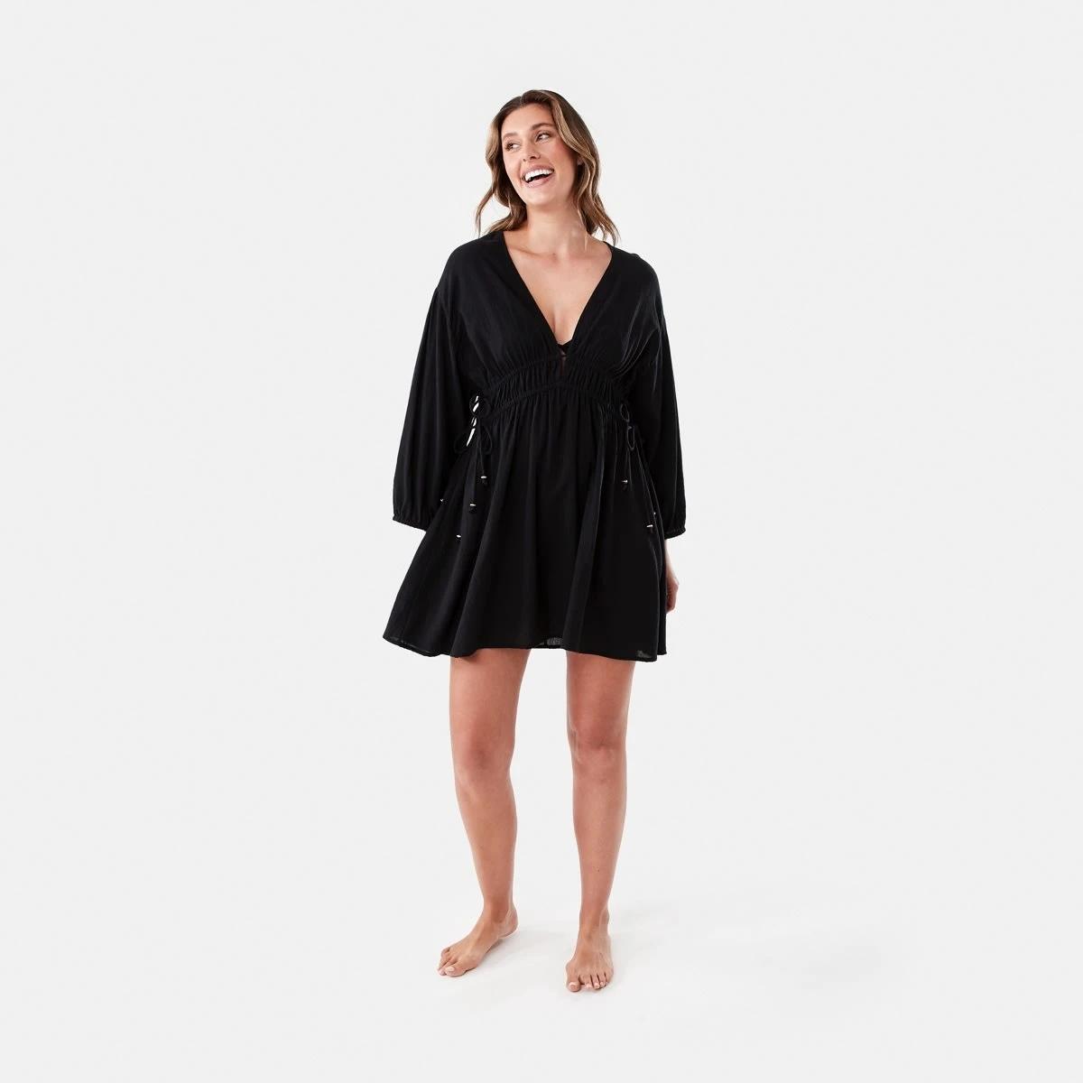 7 Beach Mini Dress BLACK, 7 of 7