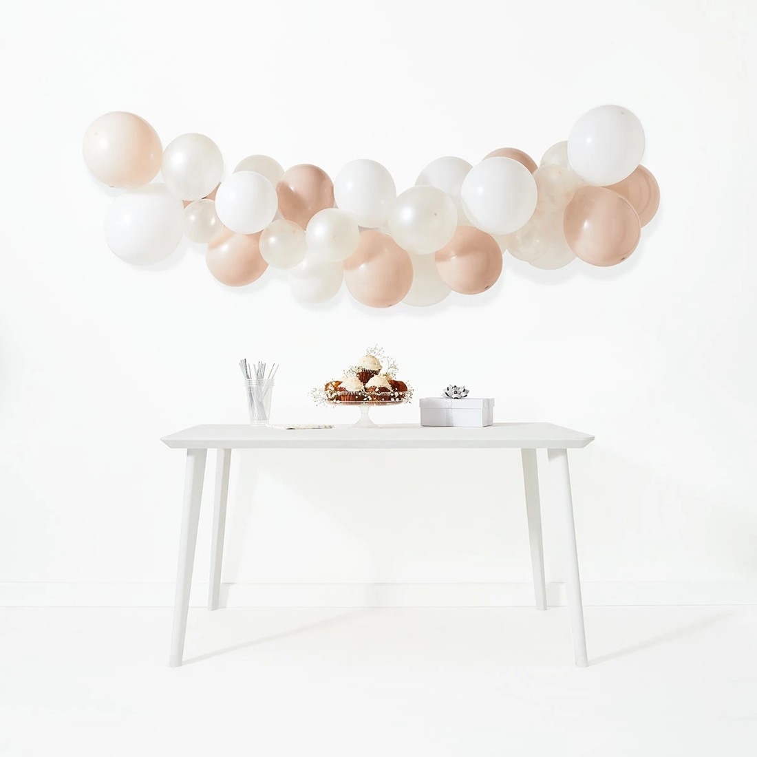 1 51 Piece Natural Balloon Garland, 1 of 5