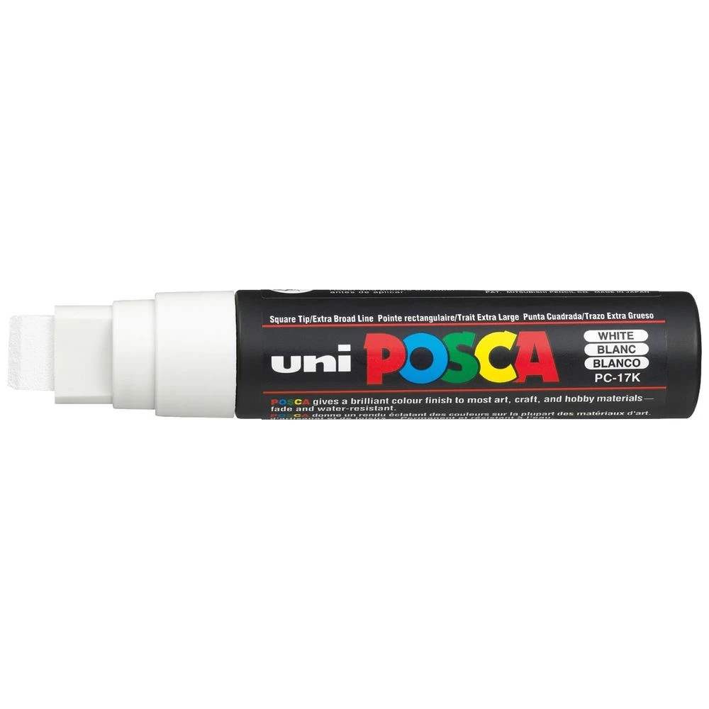 1 POSCA PC 17K Paint Marker White, 1 of 4