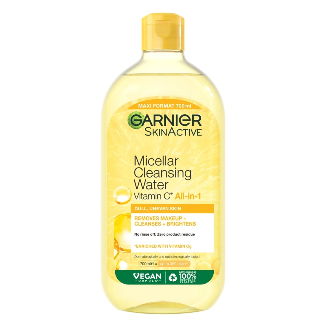 1 Garnier SkinActive All-In-One Micellar Cleansing Water 700ml – Vitamin C, 1 of 2