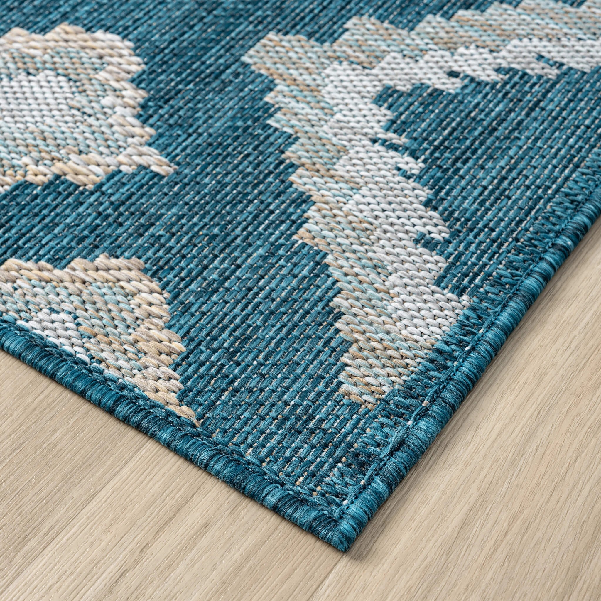4 La Grace Home Cascade Premium Runner - 80x150cm - Turquoise, 4 of 9