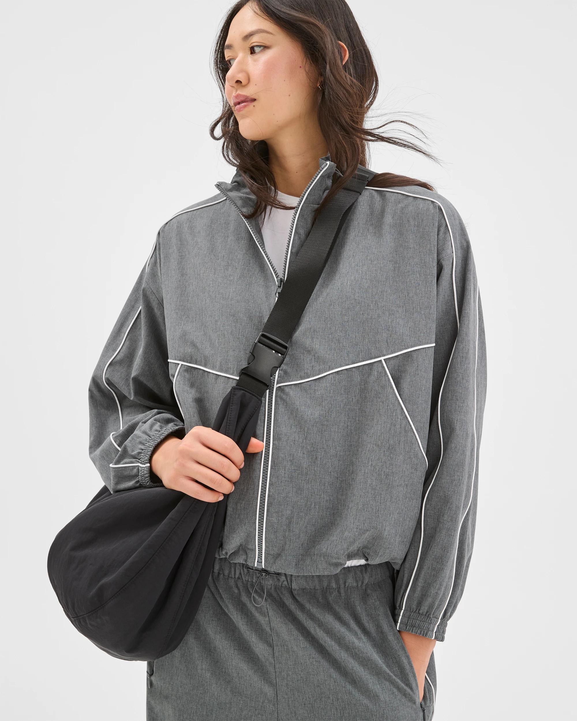 1 Target Active Motion Zip Through Jacket GREY MARLE, 1 of 7