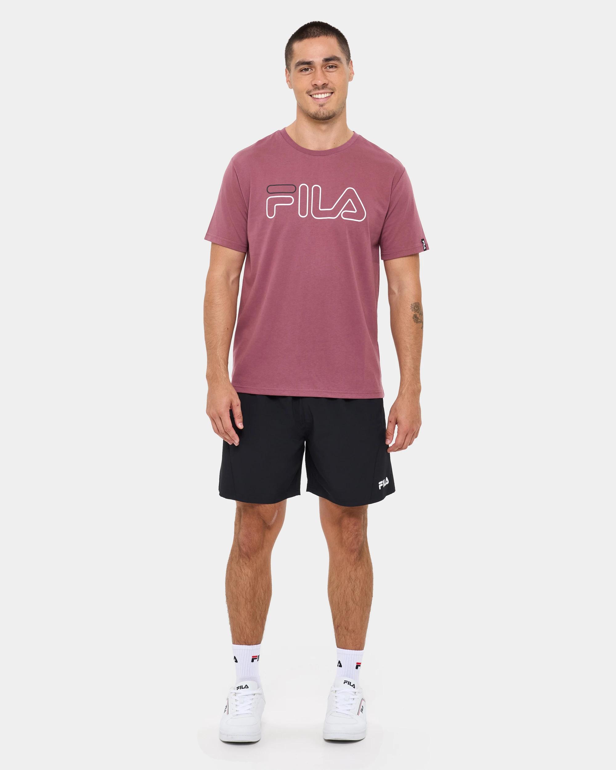 2 Fila Core Logo T-Shirt ROSE BROWN, 2 of 6