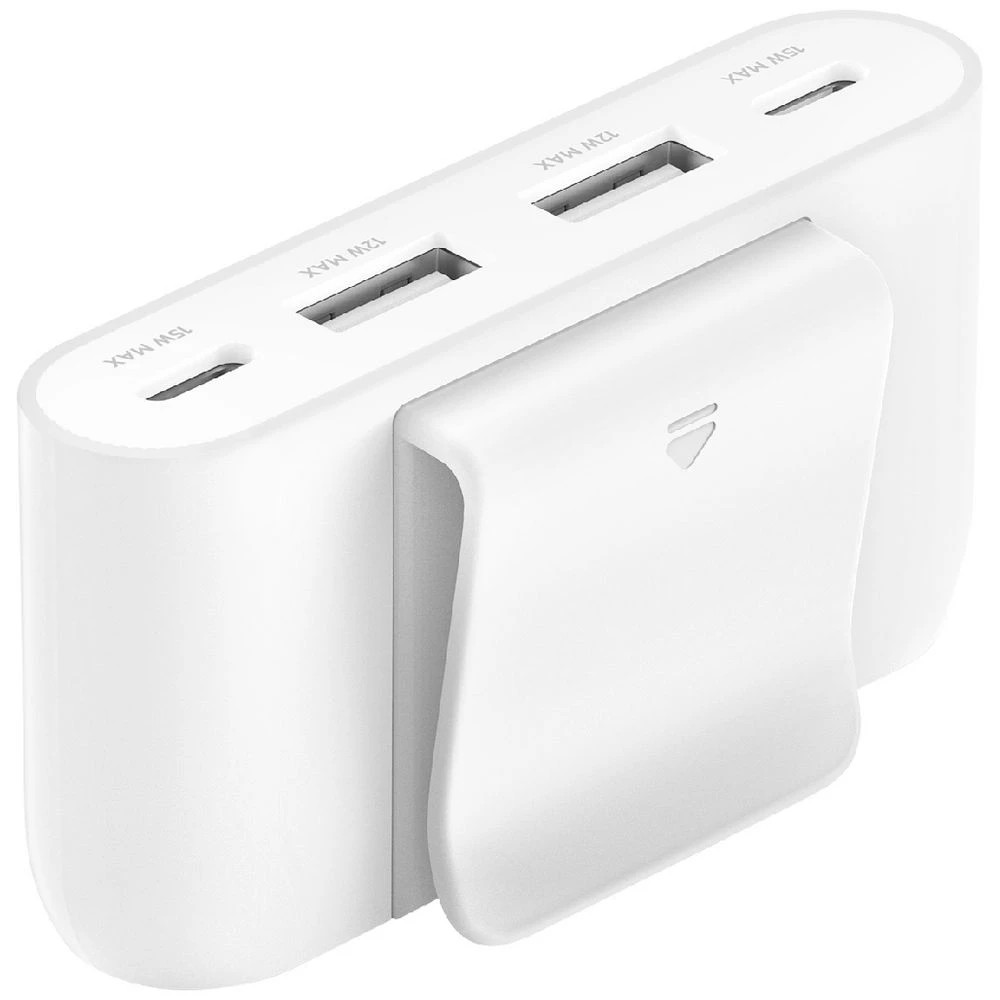 3 Belkin BoostCharge 4-Port USB Power Extender White, 3 of 6