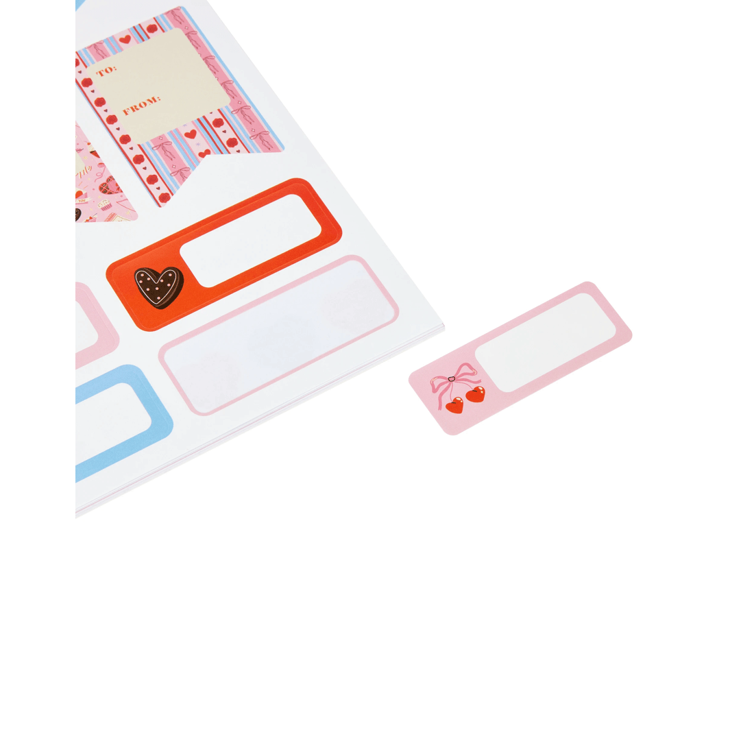 5 Valentine's Day Sticker Book - 12 Sheets, 5 of 6