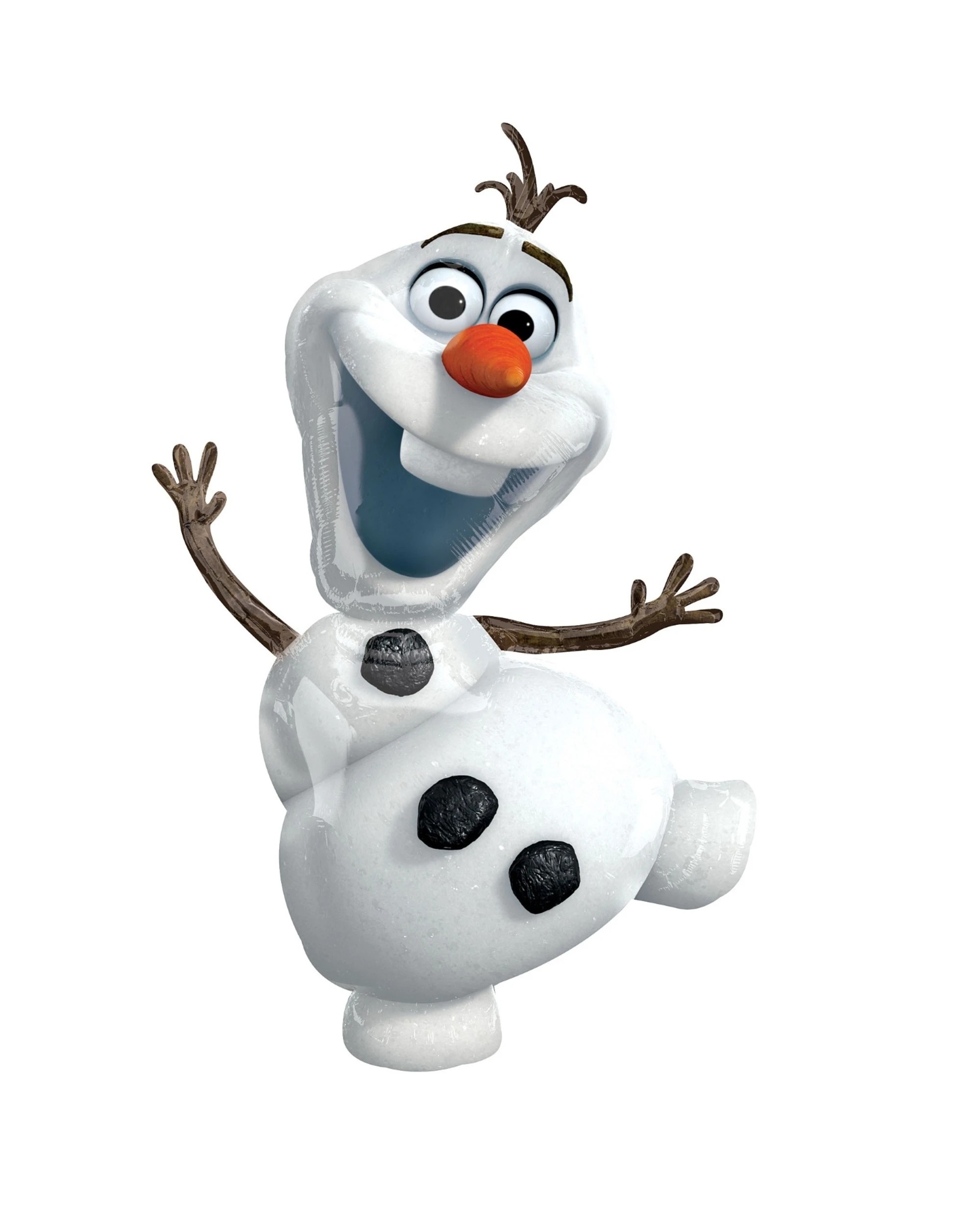 1 Disney Frozen Olaf Supershape Helium Balloon 104cm, 1 of 1