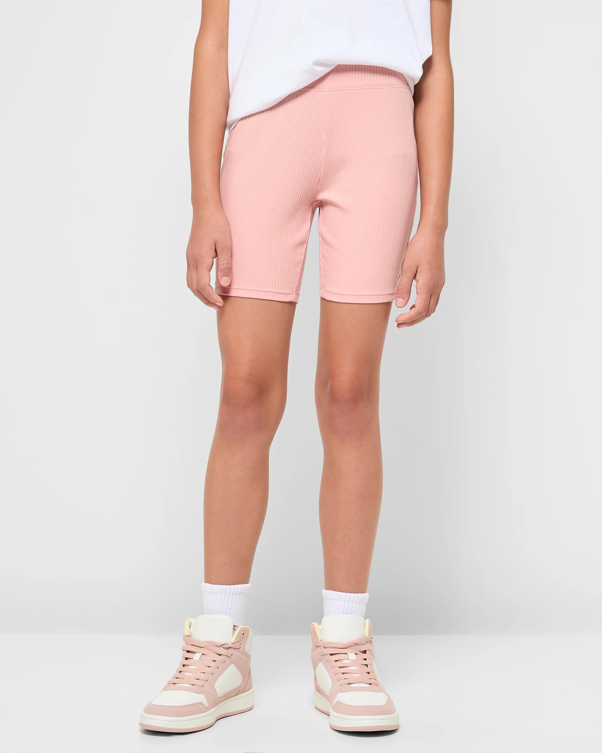 1 Target Australian Cotton Rib Bike Short PINK, 1 of 5