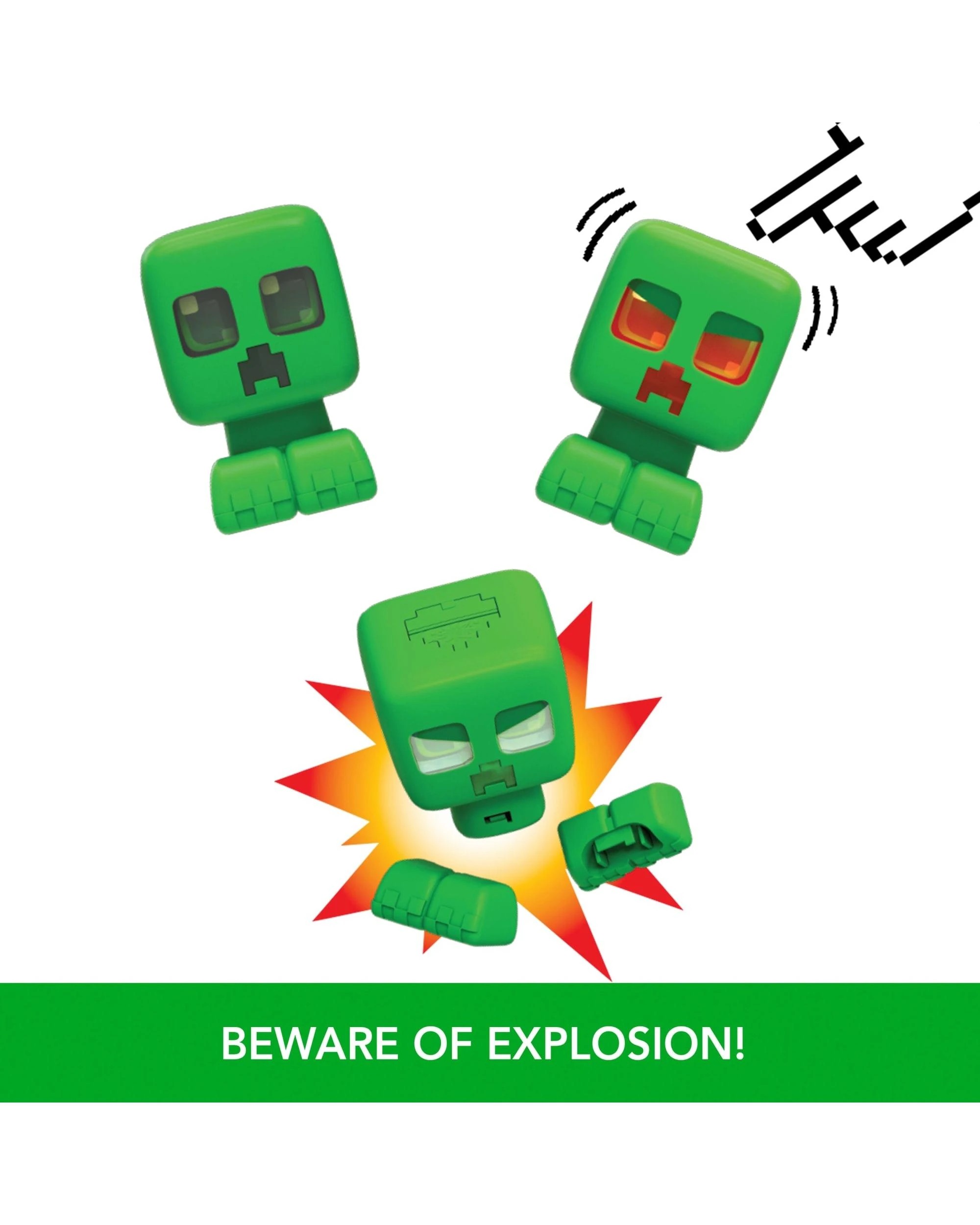 6 Minecraft My Pet Creeper Interactive Action Figure, 6 of 6