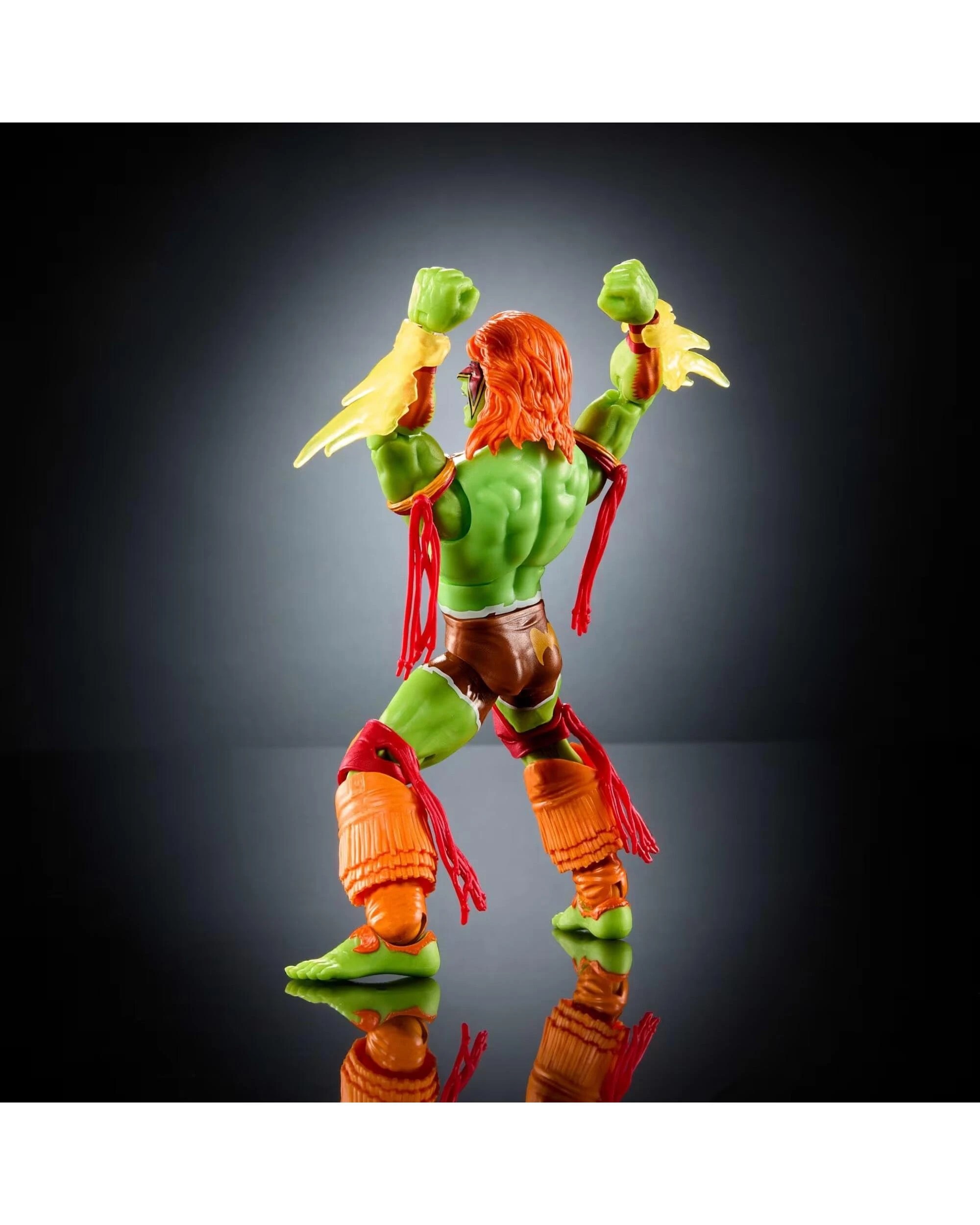 4 WWE x Street Fighter Ultimate Warrior as Blanka Action Figure, 4 of 6