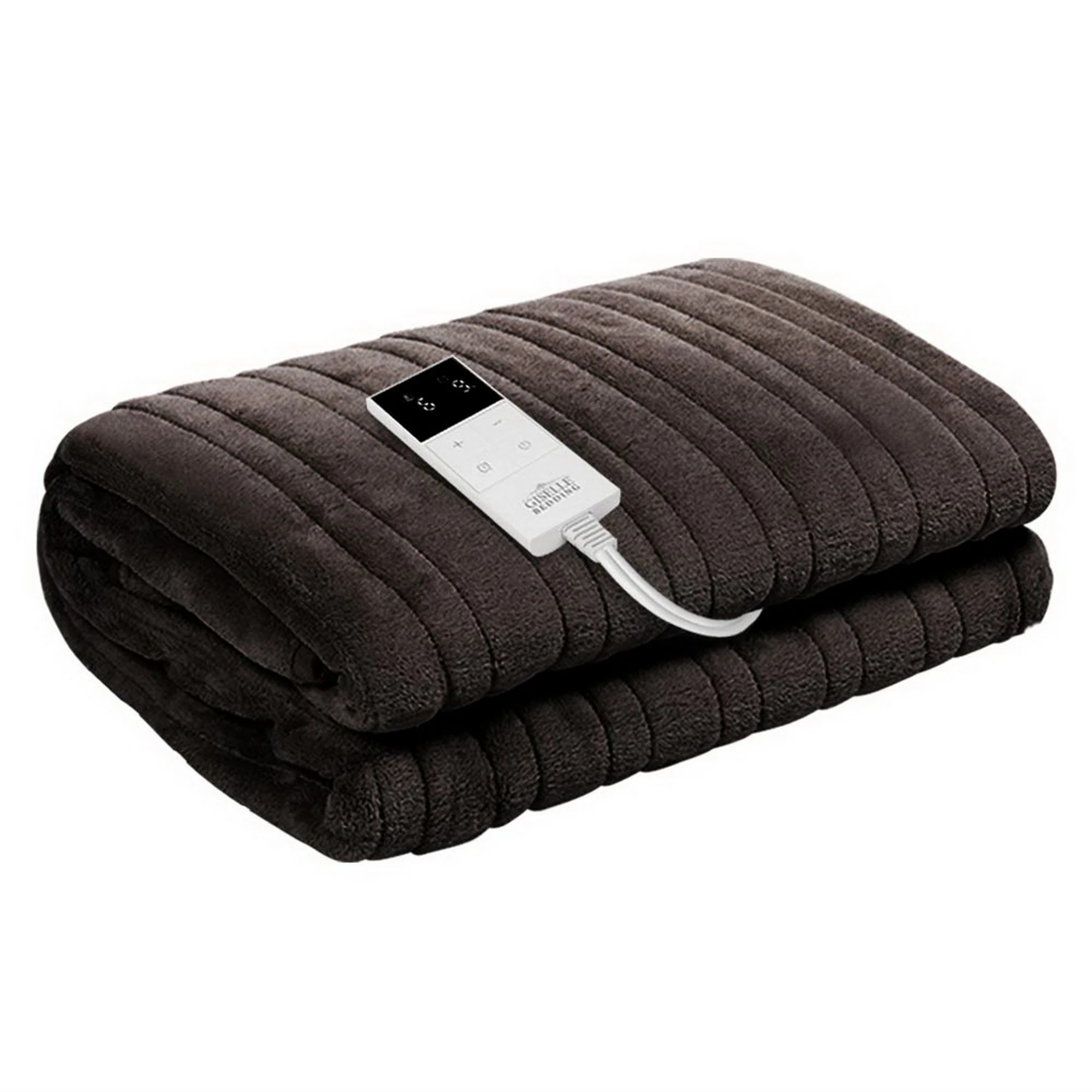 1 Giselle Electric Throw Rug Heated Blanket Fleece - Multi, 1 of 10