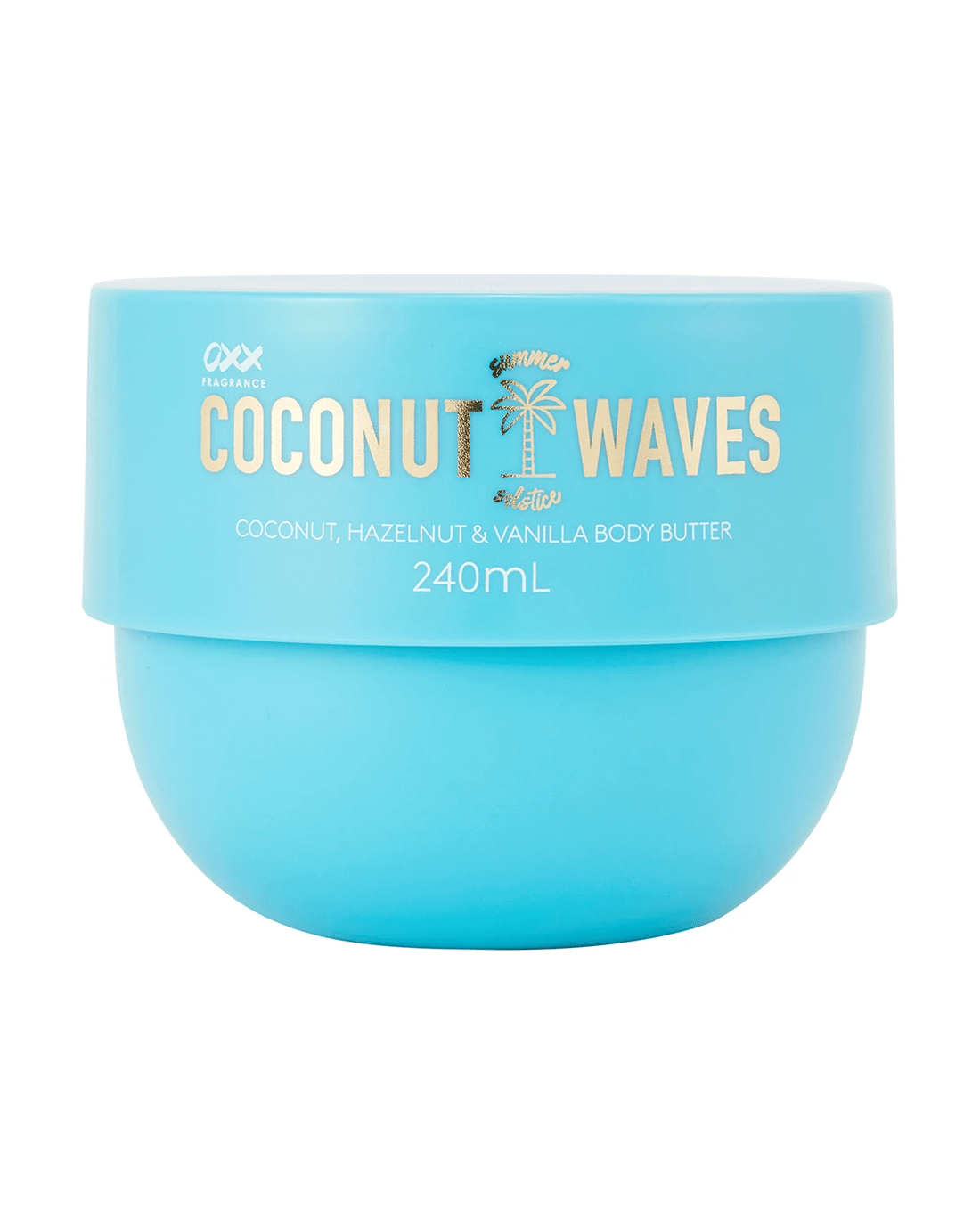 1 OXX Fragrance Coconut Waves Summer Solstice Body Butter 240ml - Coconut, Hazelnut and Vanilla, 1 of 5