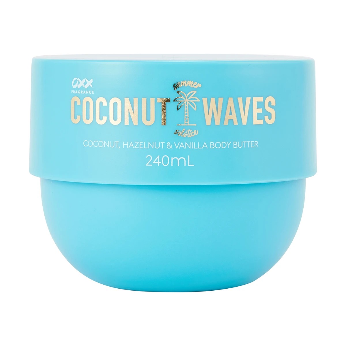 1 OXX Fragrance Coconut Waves Summer Solstice Body Butter 240ml - Coconut, Hazelnut and Vanilla, 1 of 5