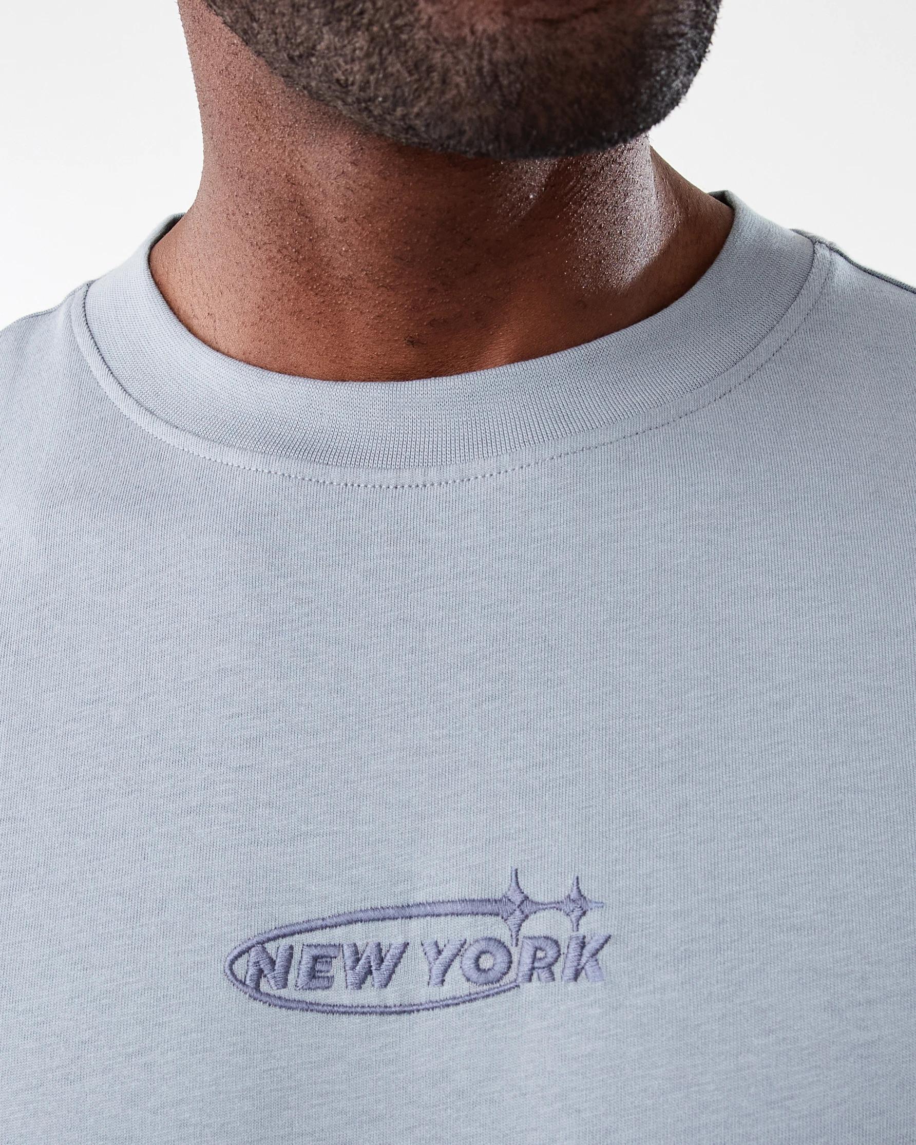 5 Pastel Print T-shirt Blu Cloud, 5 of 6