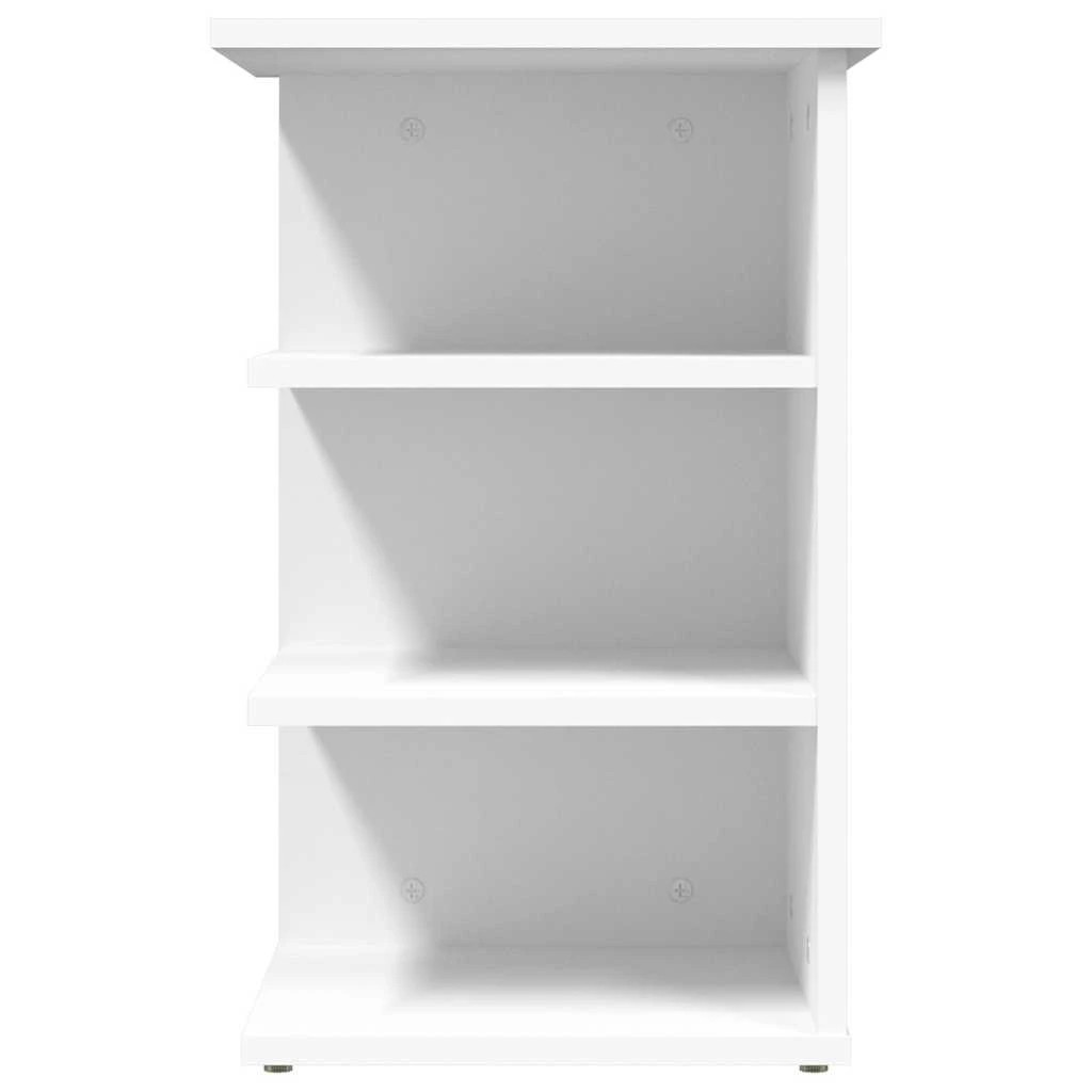 4 vidaXL Side cabinet Ample Storage - White, 4 of 9