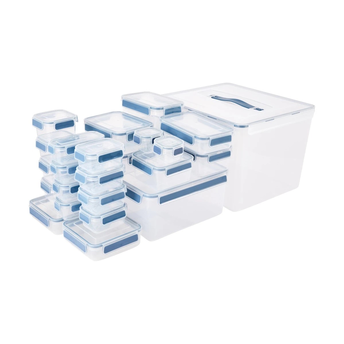 1 Set of 25 Clip Containers, 1 of 5