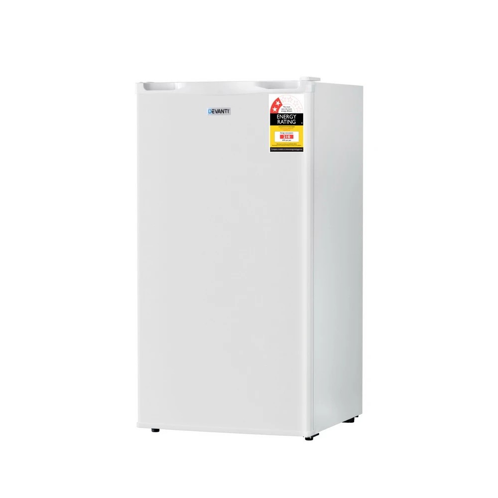 1 Devanti 81L Upright Freezer Fridge - White, 1 of 6