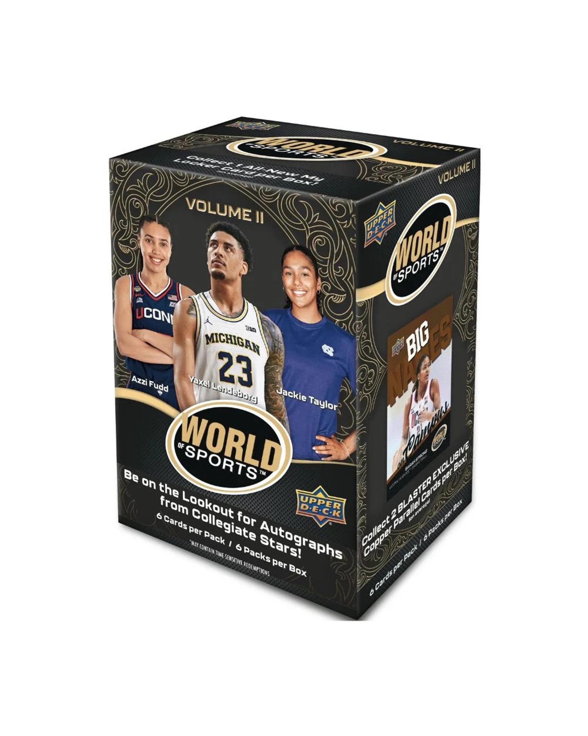 1 Upper Deck 2025 World of Sports Volume 2 Multisport Blaster Box, 1 of 1