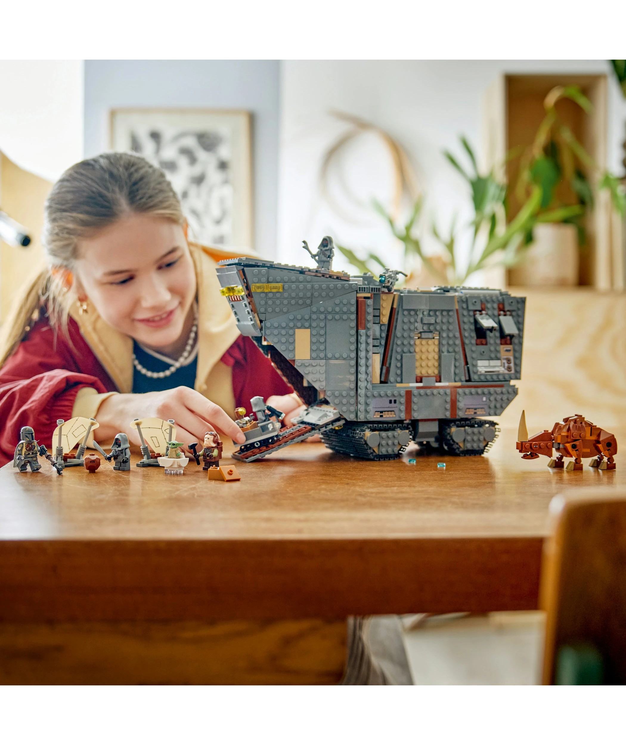 10 LEGO Star Wars Offworld Sandcrawler and Mudhorn 75453, 10 of 11