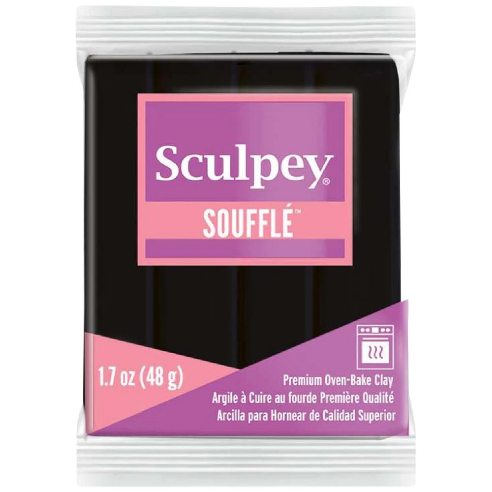 1 Sculpey Souffle Modelling Clay Poppy Seed 48g, 1 of 3