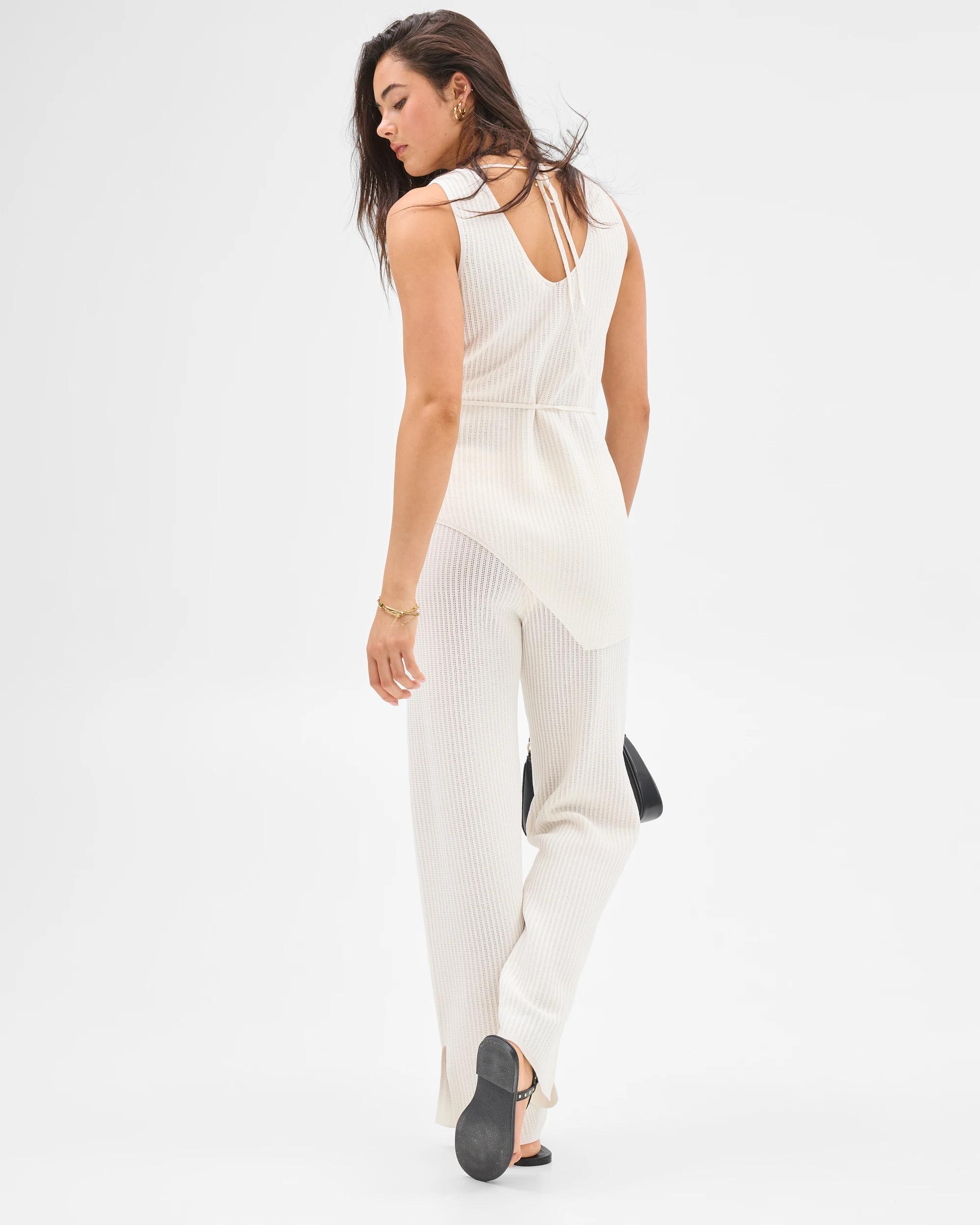 4 Crochet Straight Leg Pants - Lily Loves JET STREAM, 4 of 8