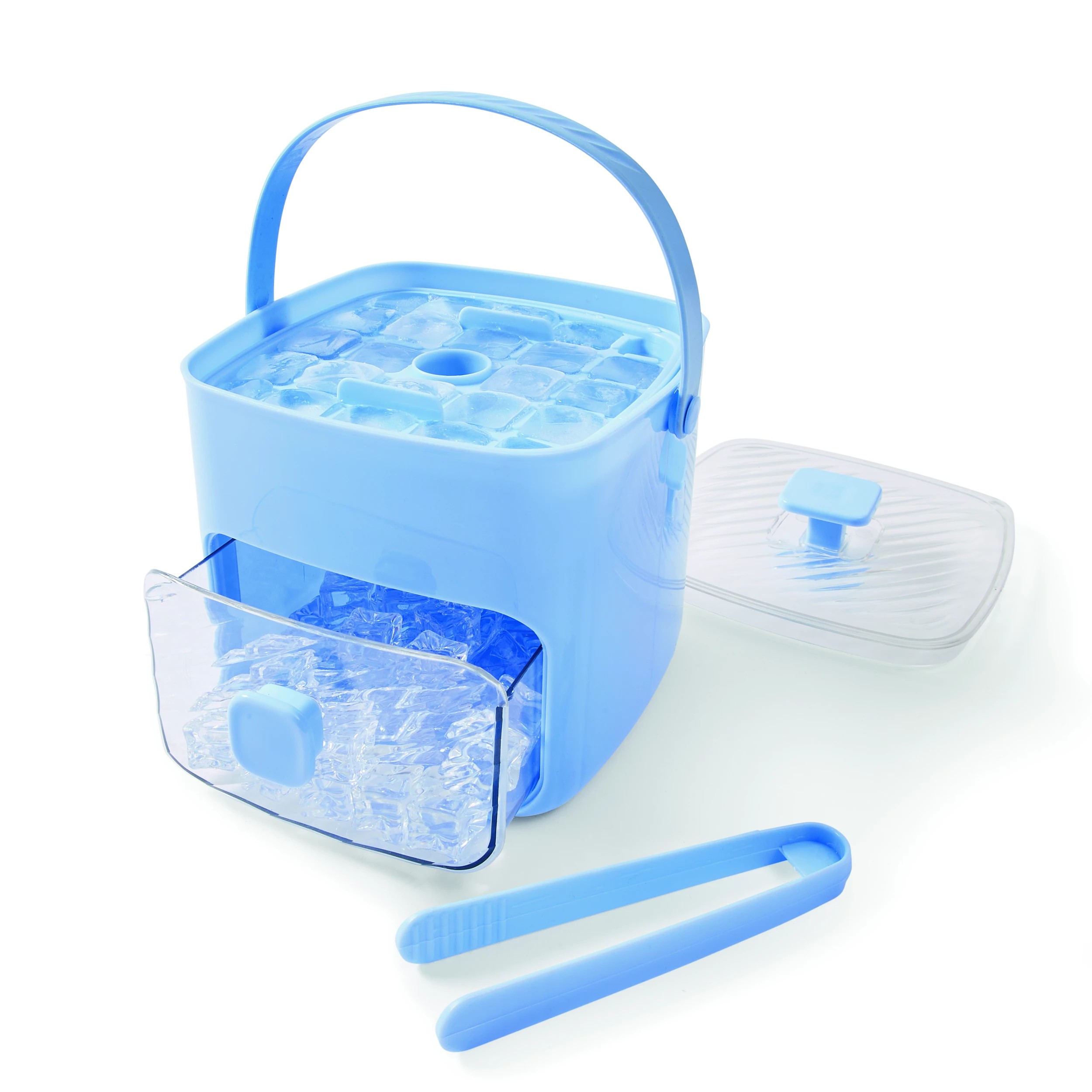 2 Ice Maker with Storage Box - Blue, 2 of 10