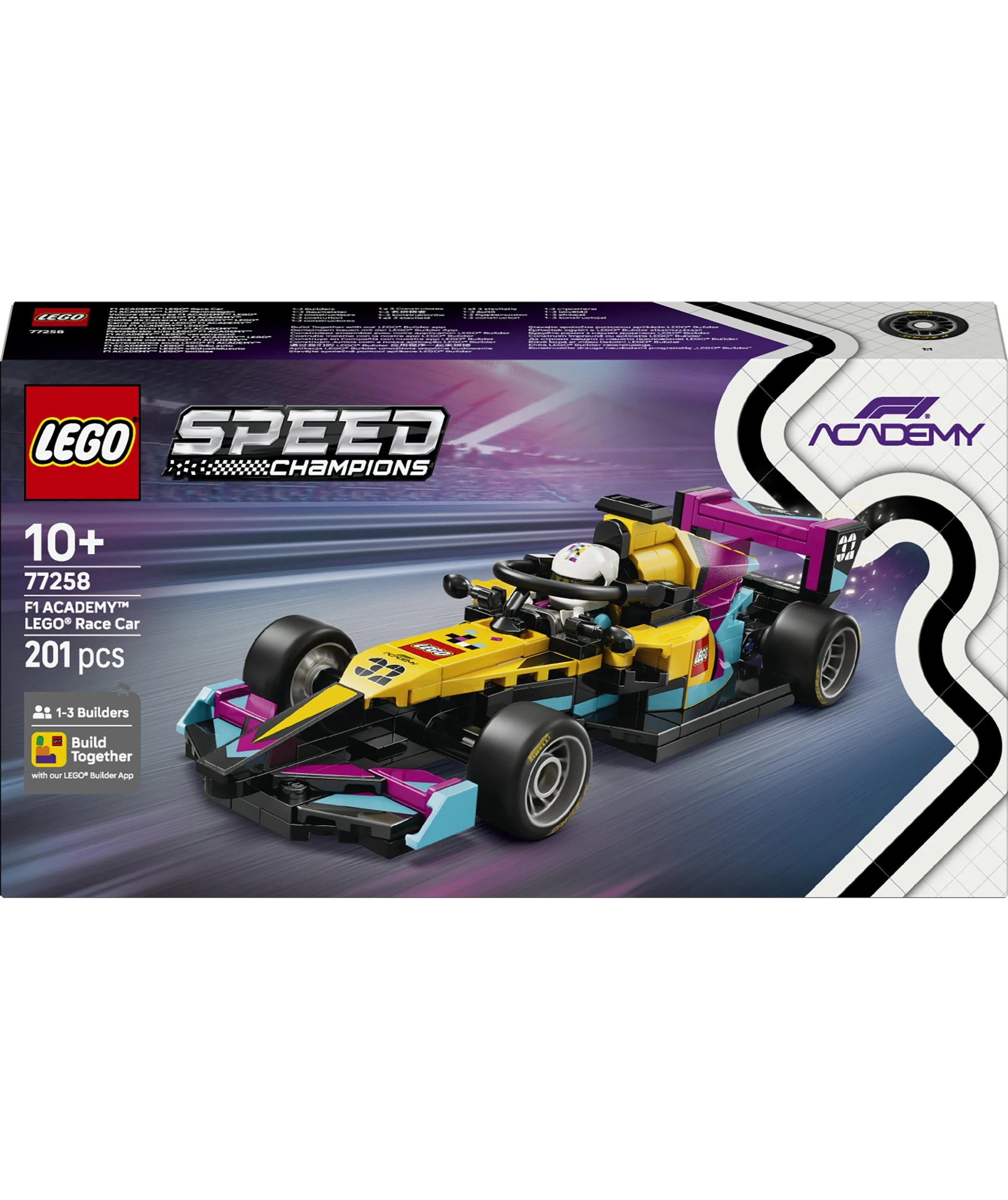 1 LEGO Speed Champions F1 ACADEMY LEGO Race Car 77258, 1 of 6
