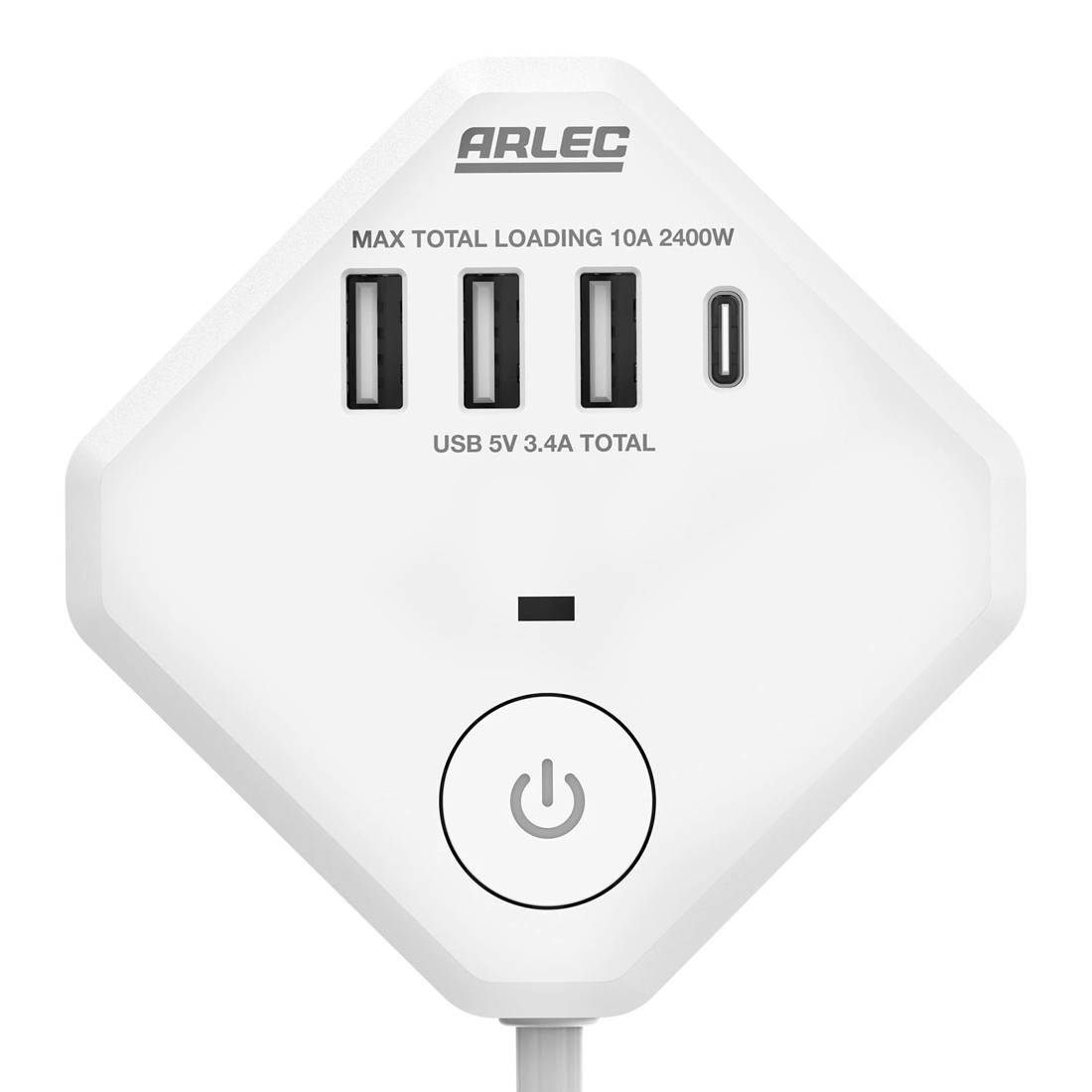 3 Arlec 8 Outlet Desktop Power Station, 3 of 4