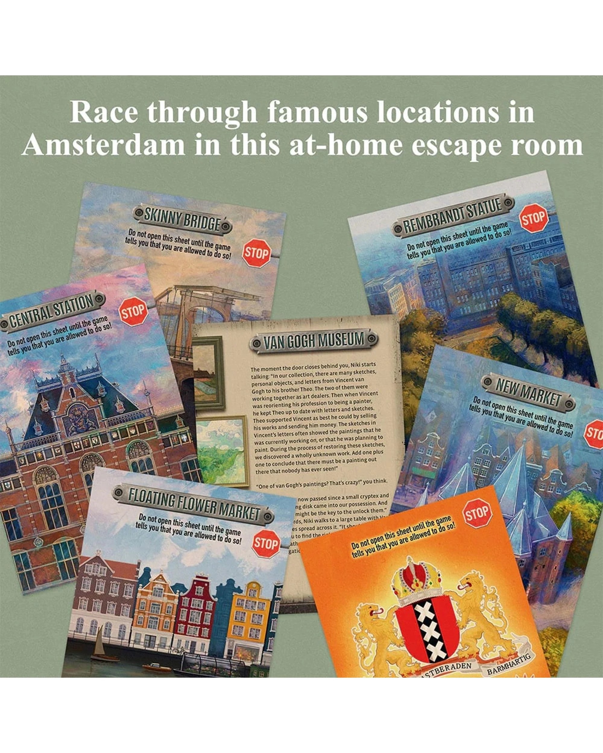 2 Exit The Game: The Hunt Through Amsterdam Puzzle Game, 2 of 5