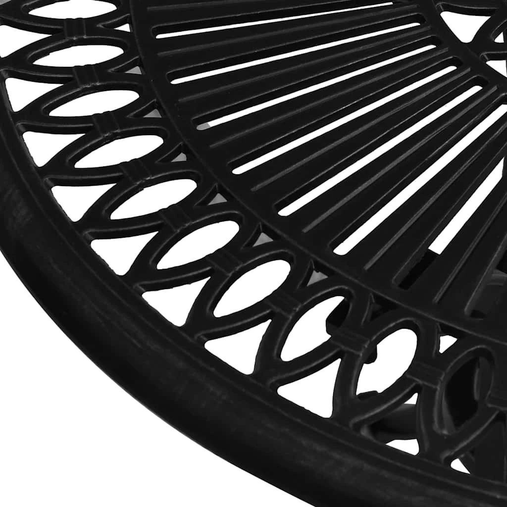 4 vidaXL Garden table Decorative Inlays - Black, 4 of 6