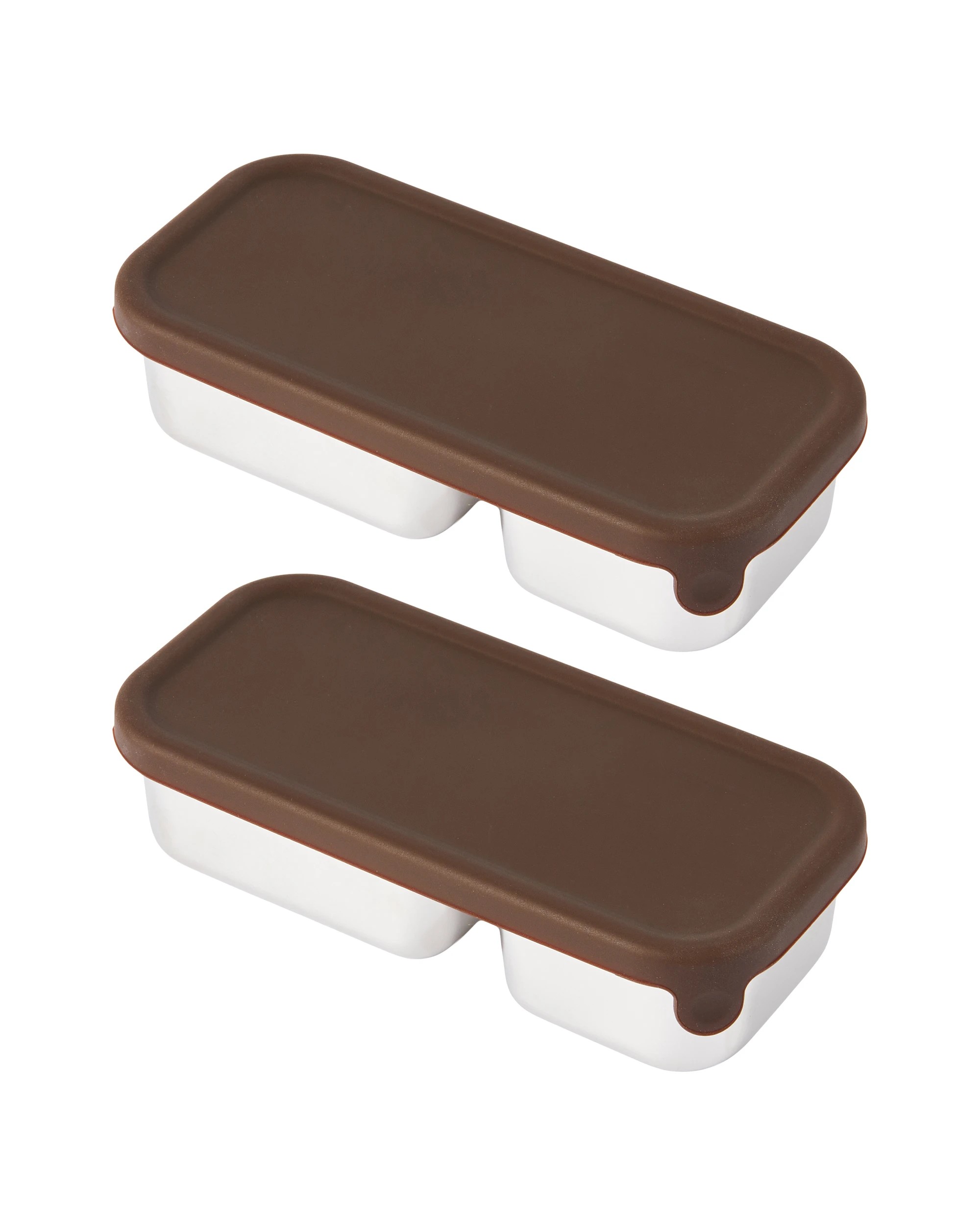 2 2 Pack Stainless Steel Snack Box, 2 of 5