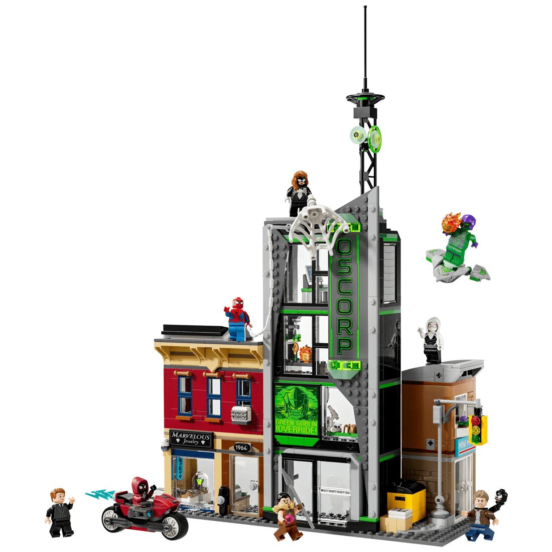 2 LEGO Marvel Super Heroes Spider-Man vs. Oscorp 76324, 2 of 10