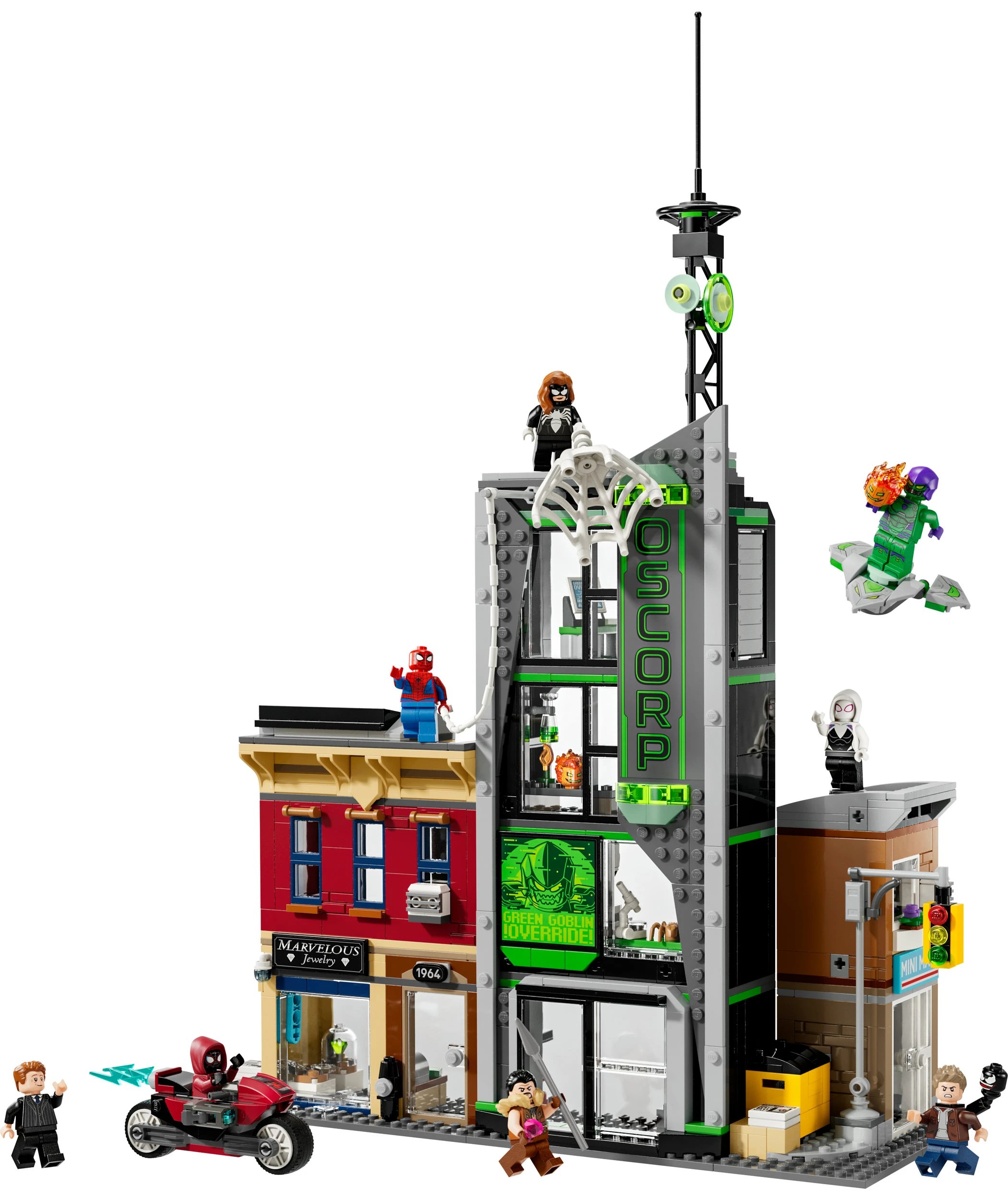 2 LEGO Marvel Super Heroes Spider-Man vs. Oscorp 76324, 2 of 10