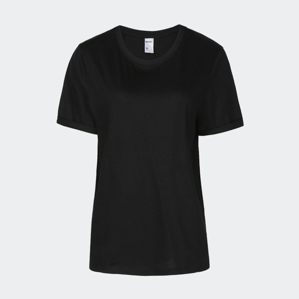 5 Short Sleeve Australian Cotton T-shirt Black, 5 of 5