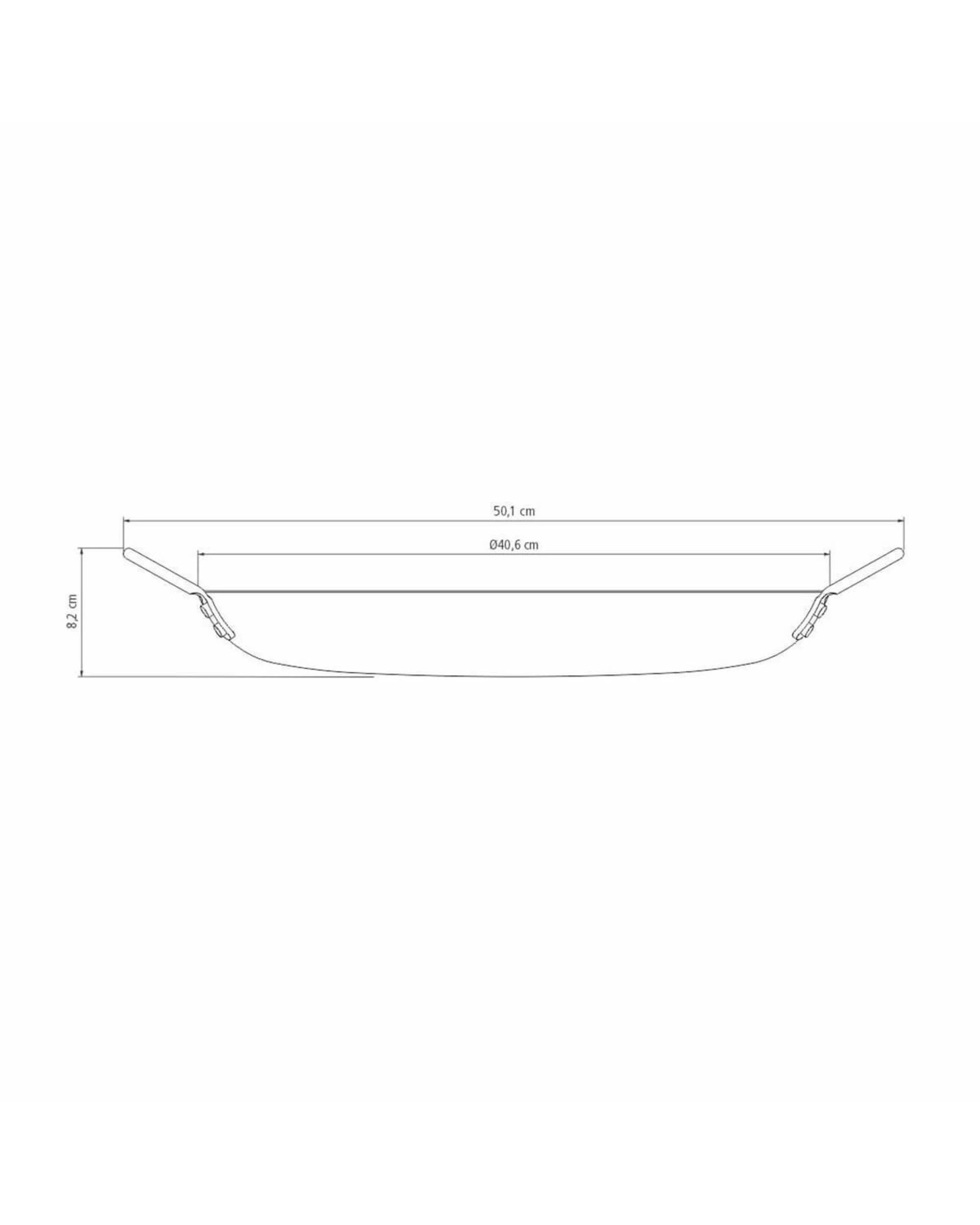 5 Tramontina Churrasco 40cm Round BBQ Griddle Pan, 5 of 5