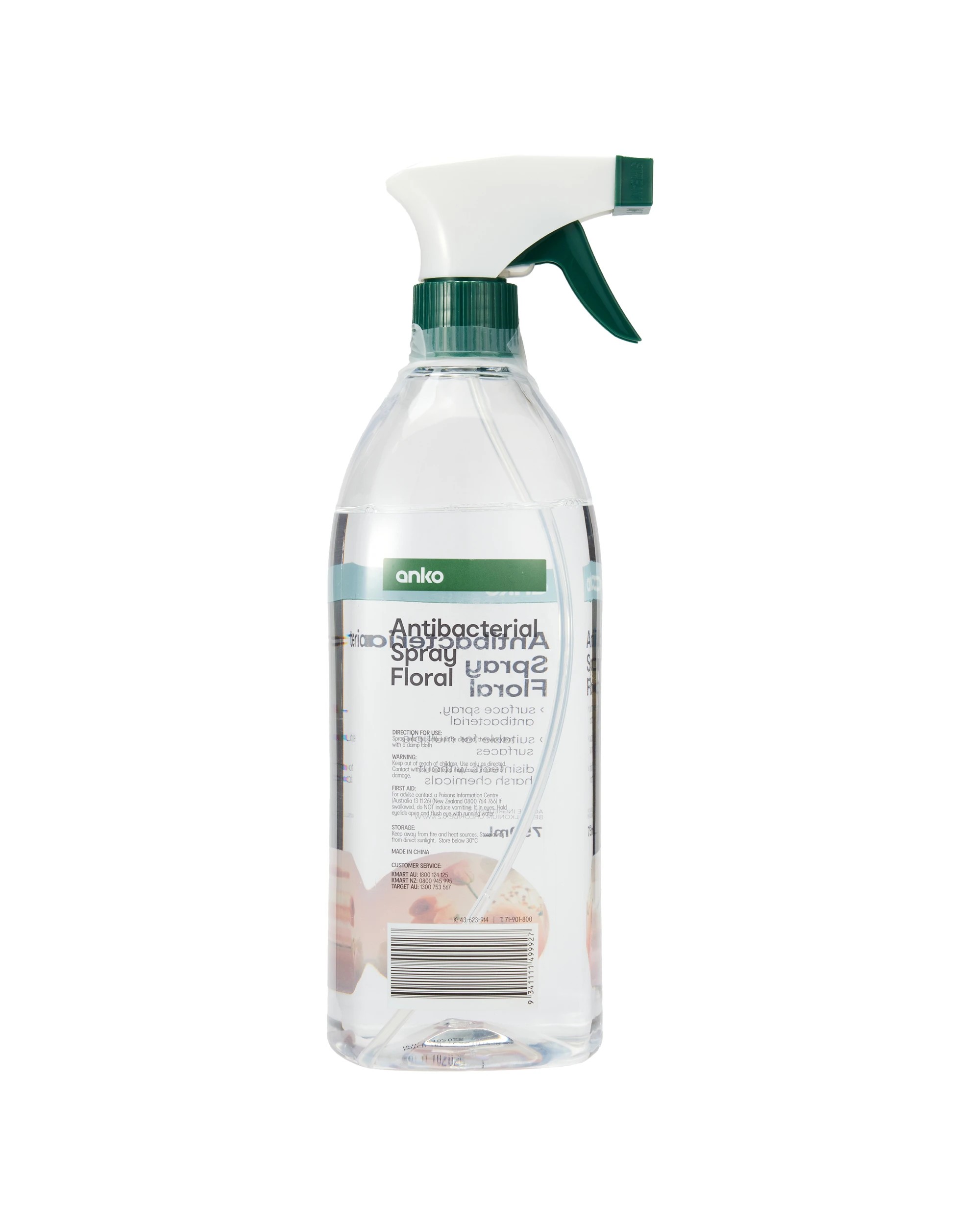 4 Antibacterial Spray 750ml - Floral, 4 of 4